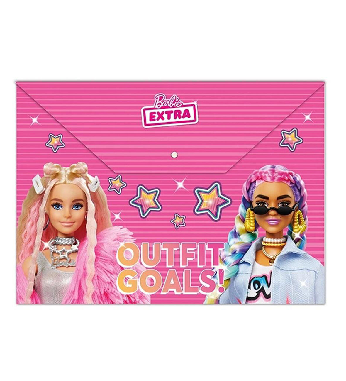 Dolphin Çıtçıtlı Dosya Barbie B-961