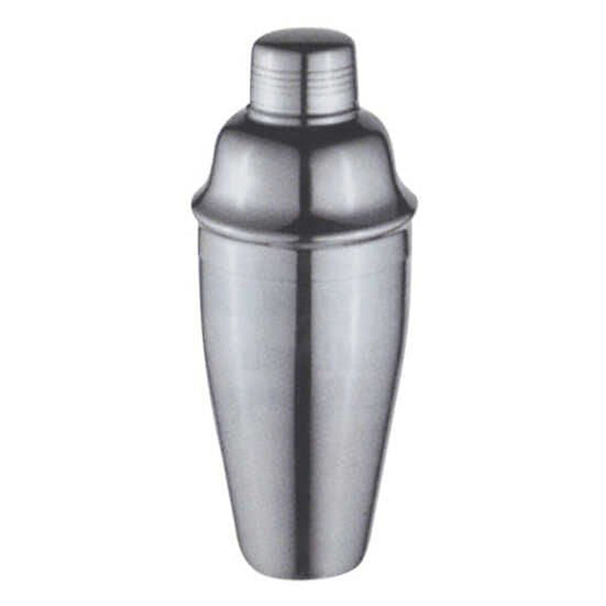 Biradlı Çelik Kokteyl Shaker 500 CC 