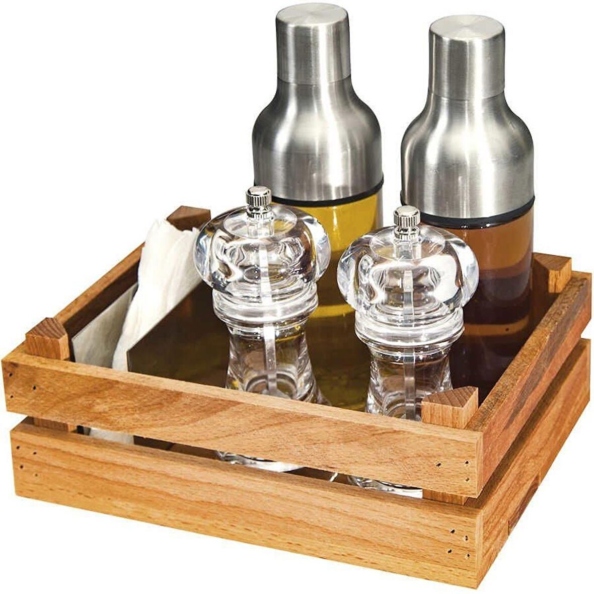 Biradlı Ahşap Kasalı Beşli Değirmen GRV-2417