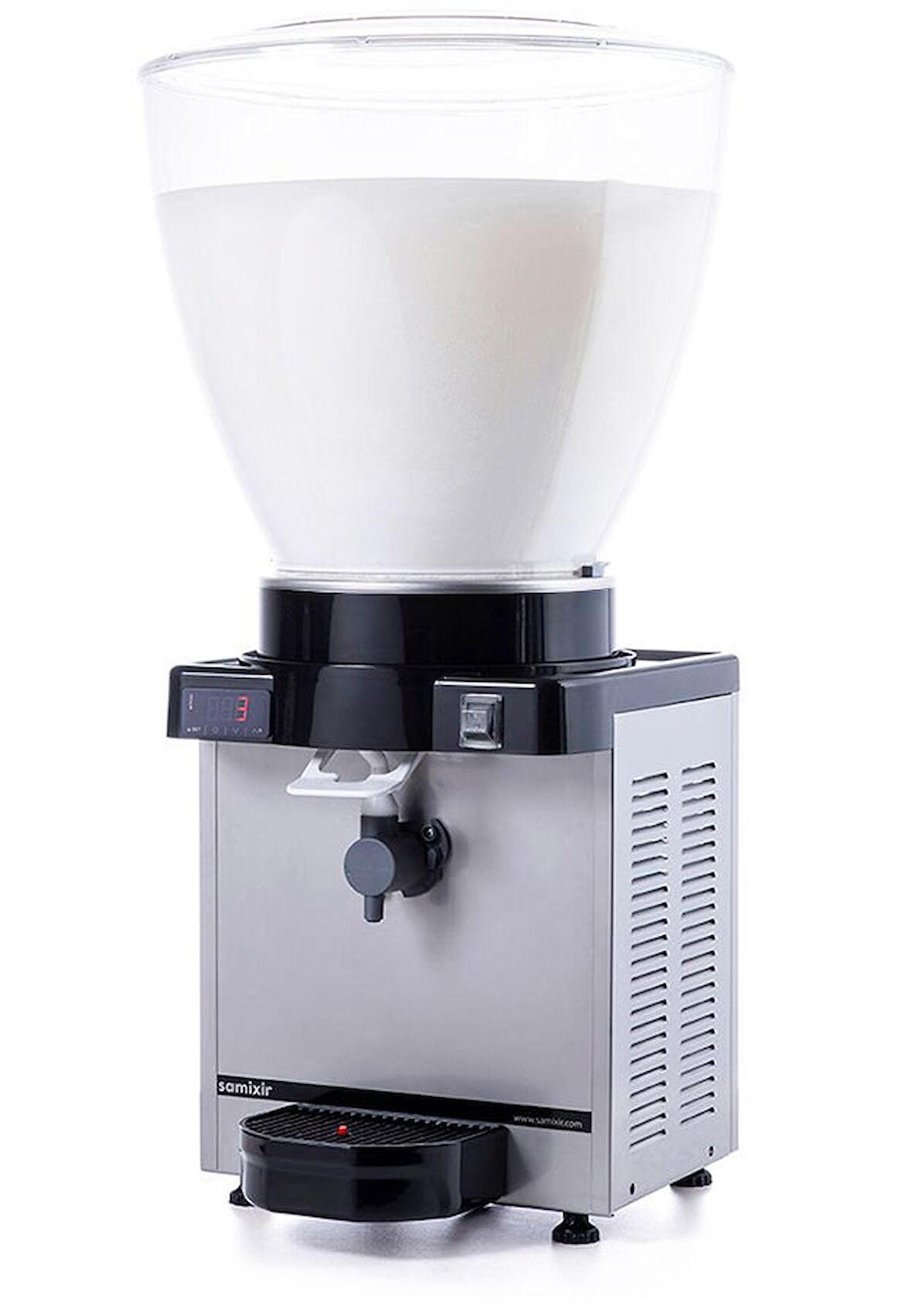 SAMIXIR KAM40 Panoramik Köpüklü Ayran Dispenseri  40 L Inox KAM40.DI