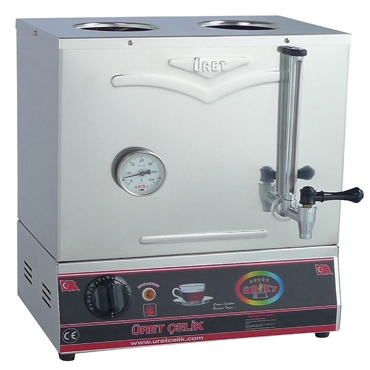 Üret Çelik 40’lık Pleytsiz Kahveci Kazanı - 31 Litre KP 3