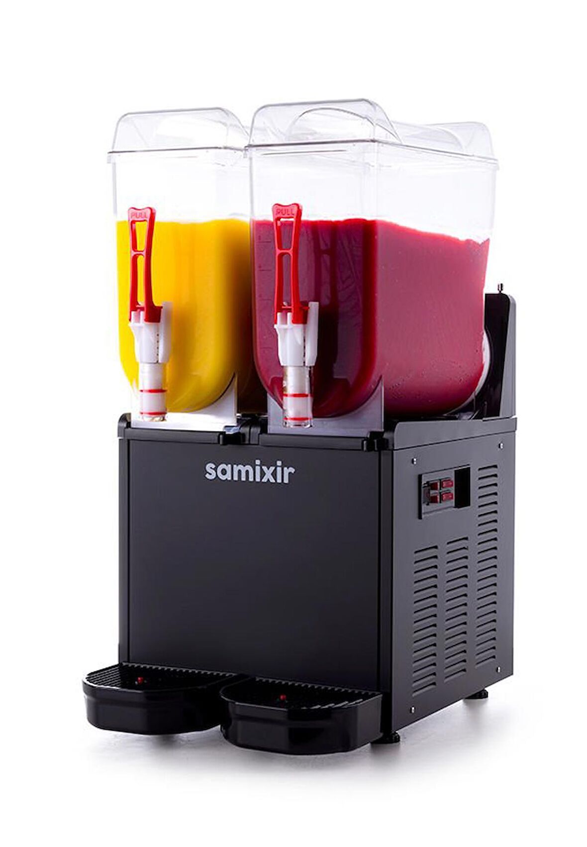 SAMIXIR Slush Twin Meyve Suyu Dispenseri 12 L + 12 L SLUSH24.B
