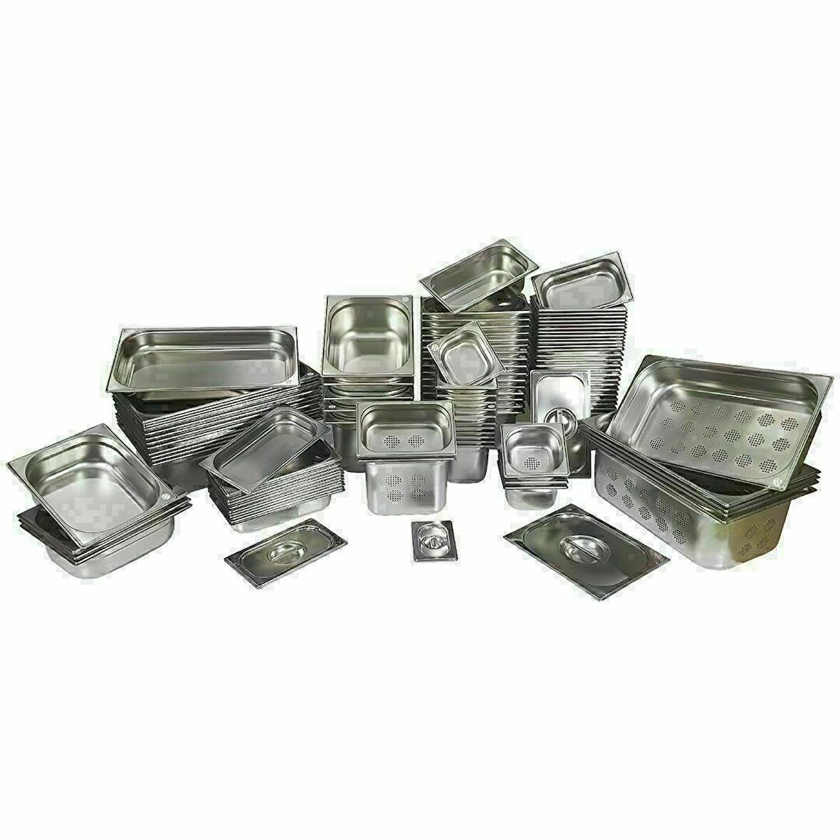 Saplı Gastronorm Küvet GN (1/1 65 mm) GST 102