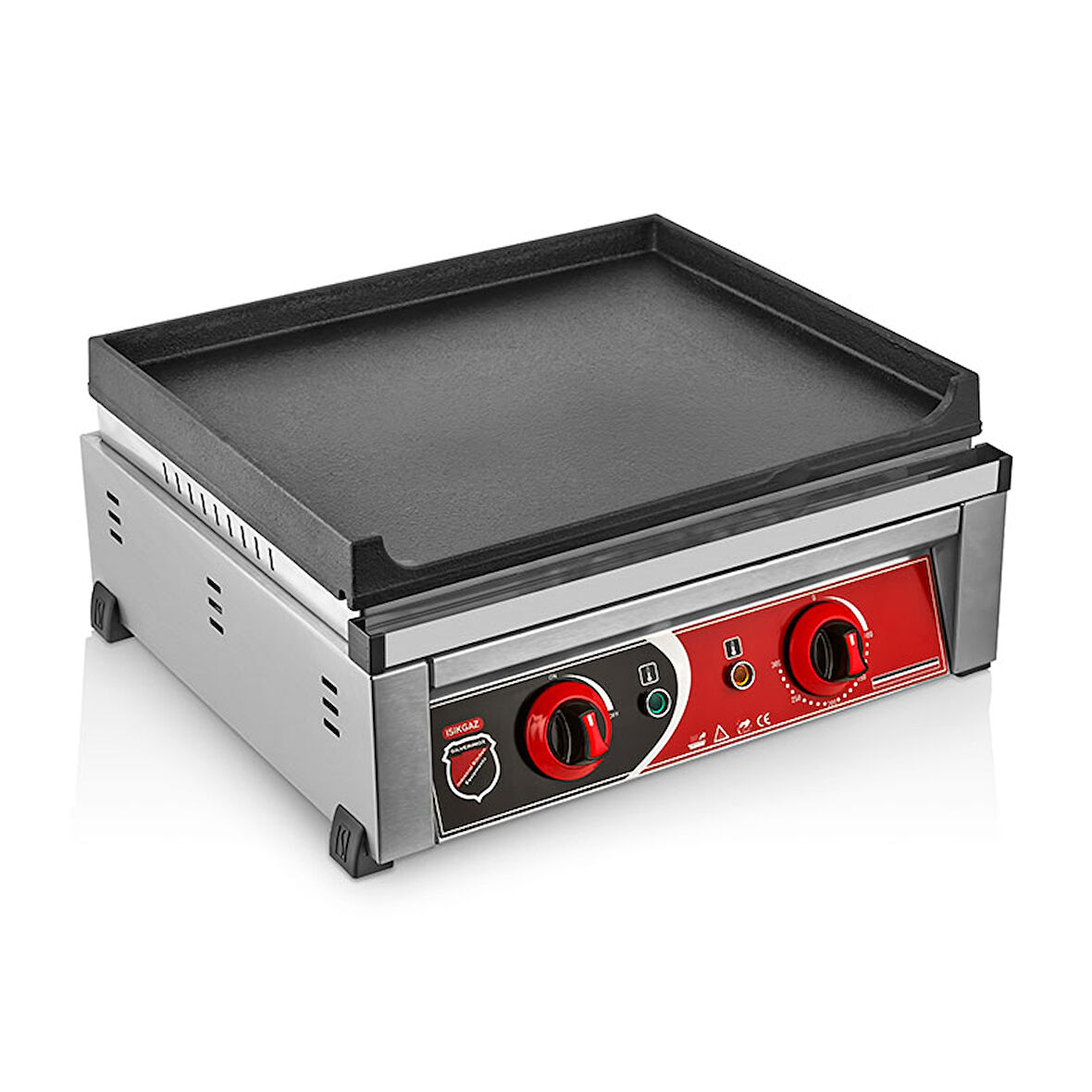 Işıkgaz Elektrikli Düz Döküm Izgara 50 Cm