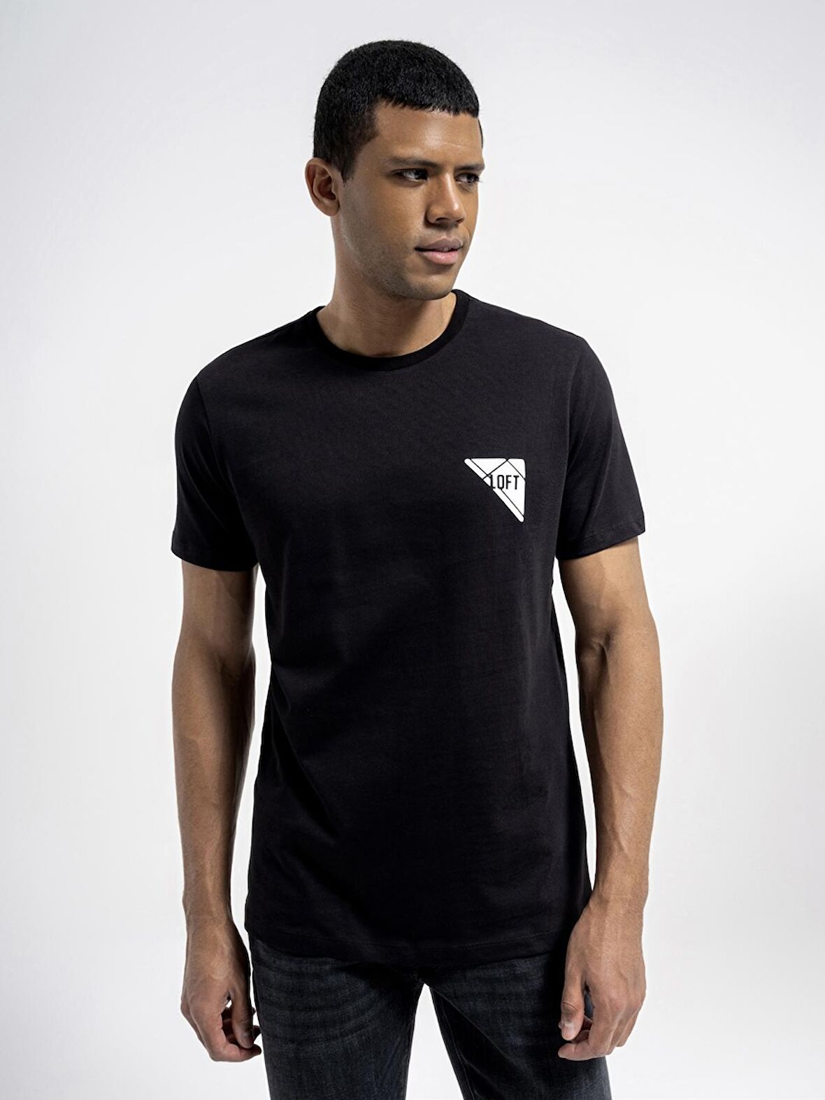 Loft Erkek Baskılı Regular Fit Tişört