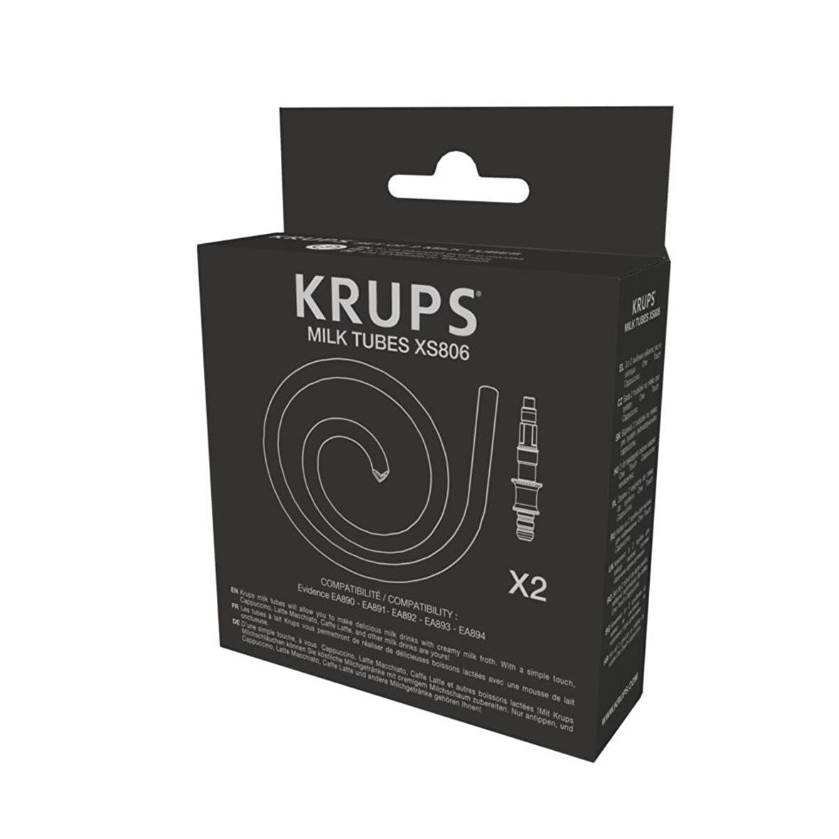 KRUPS 2X Süt Tüpü Seti Evidence XS806000
