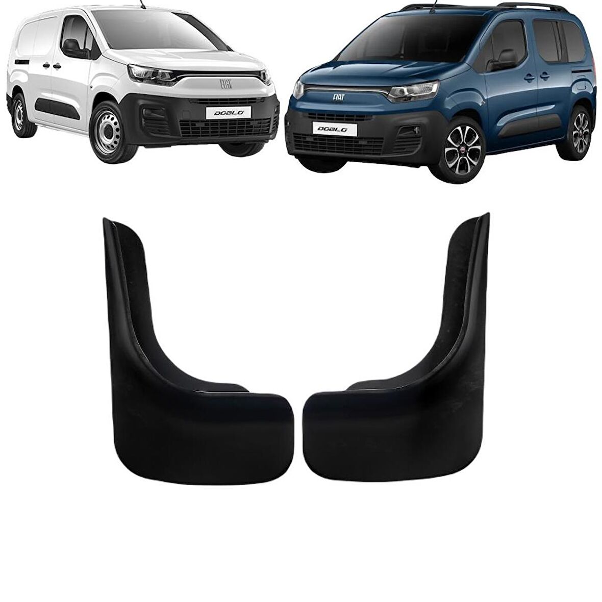 Fiat Doblo 2'li Set (Arka) Paçalık Çamurluk Tozluk DBL0UZ001