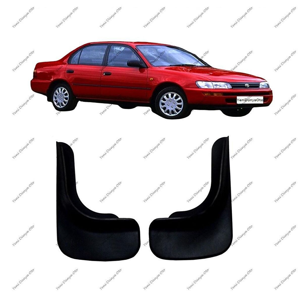 Toyota Corolla 1993-1998 2li Paçalık Çamurluk Tozluk TYT0UZ005