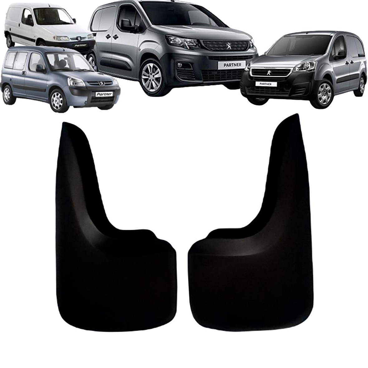 Peugeot Partner 2'li ARKA Paçalık Çamurluk Tozluk PEU0BZ018