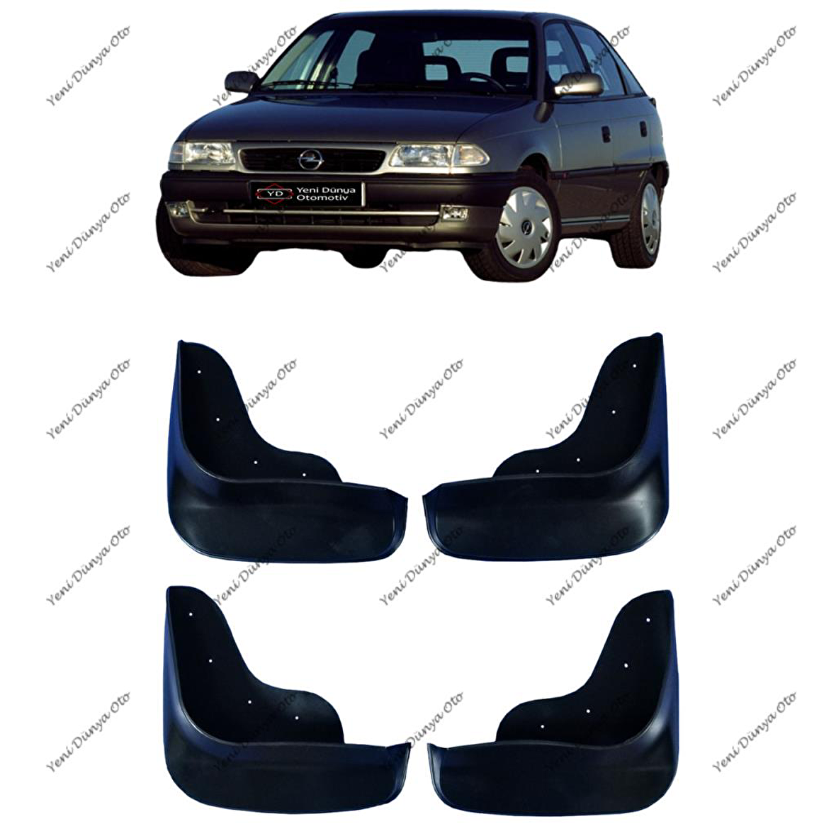 Opel Astra F 1991-1998 4lü Paçalık, Çamurluk, Tozluk OPL0KX001