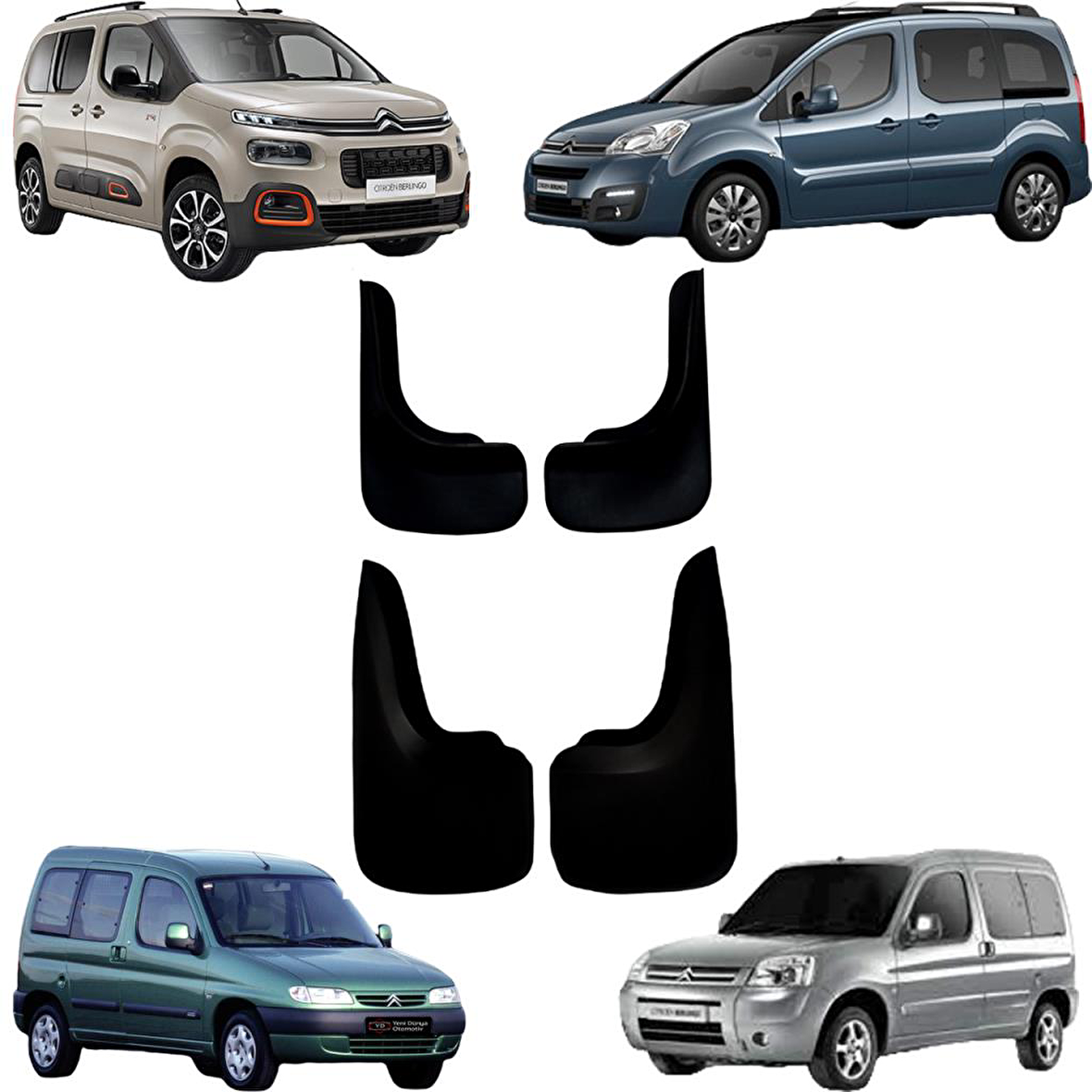 Citröen Berlingo 4lü Paçalık, Çamurluk, Tozluk CIT0BX014