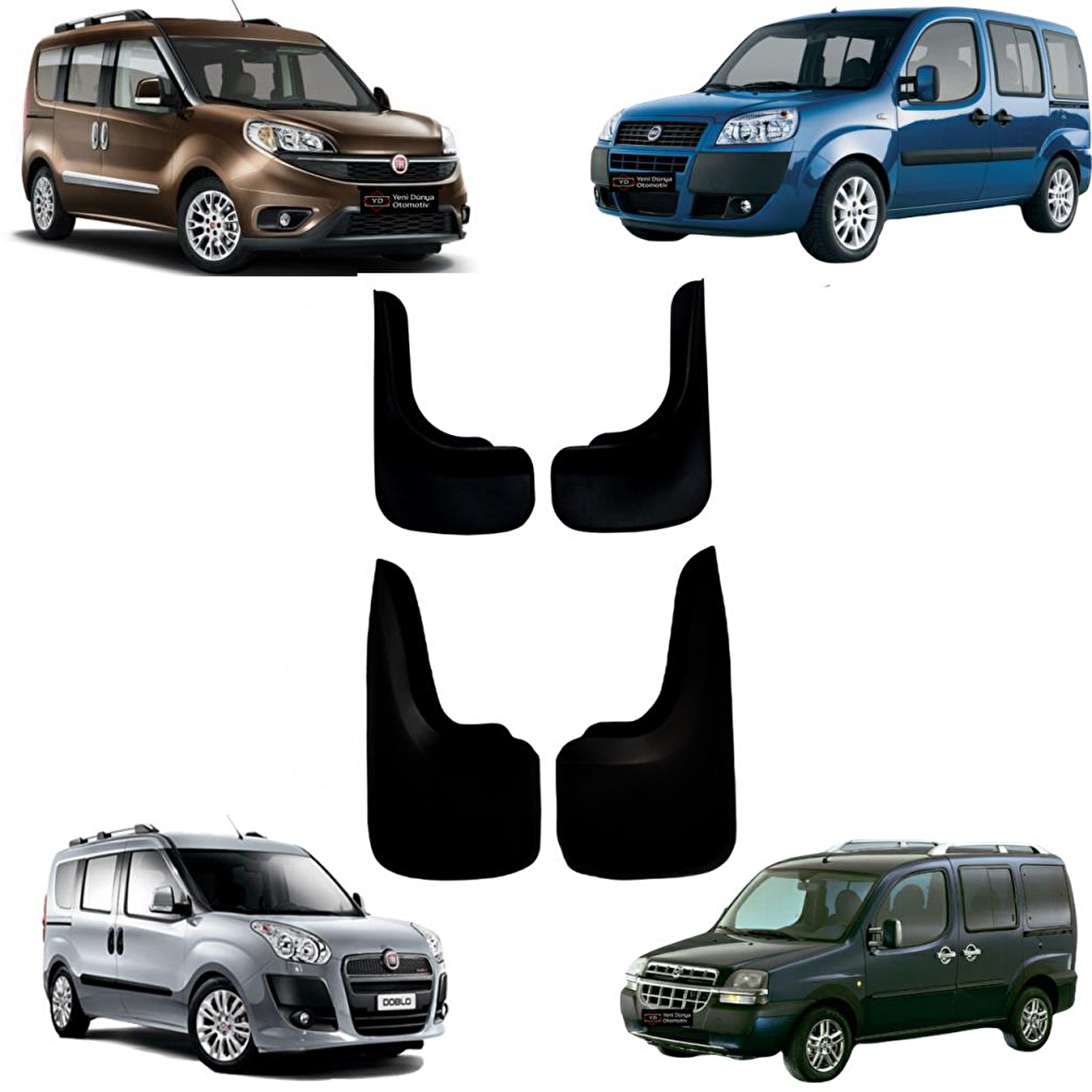 Fiat Doblo 4'lü Paçalık, Çamurluk, Tozluk FIA0BX021