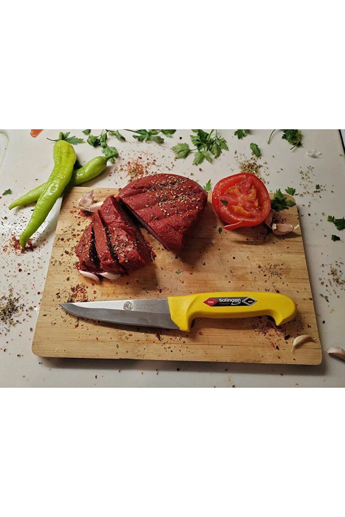 Solingen Sarı No:1 Kasap(ET) Bıçağı
