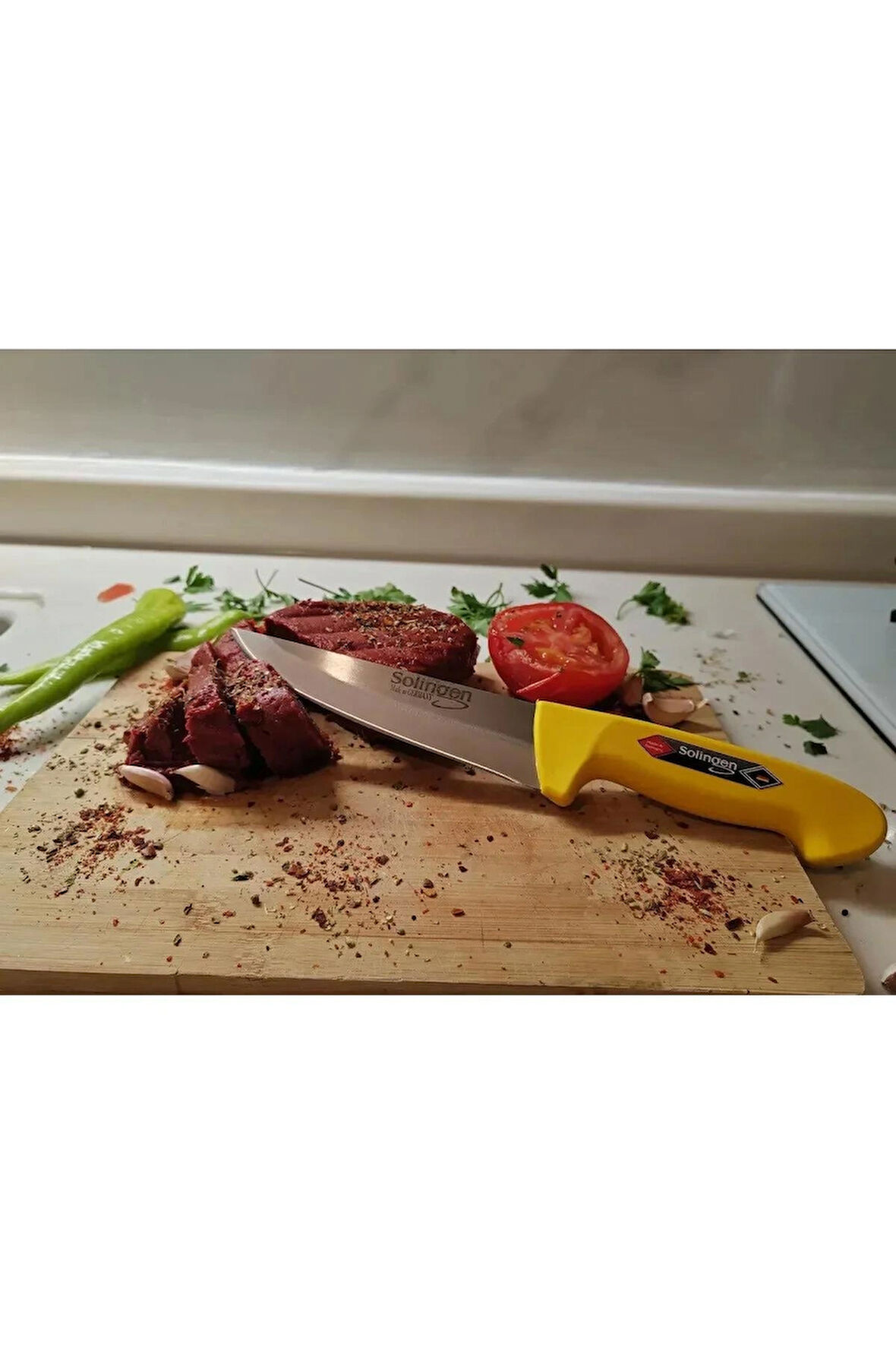 Solingen Sarı No:2 Kasap(ET) Bıçağı