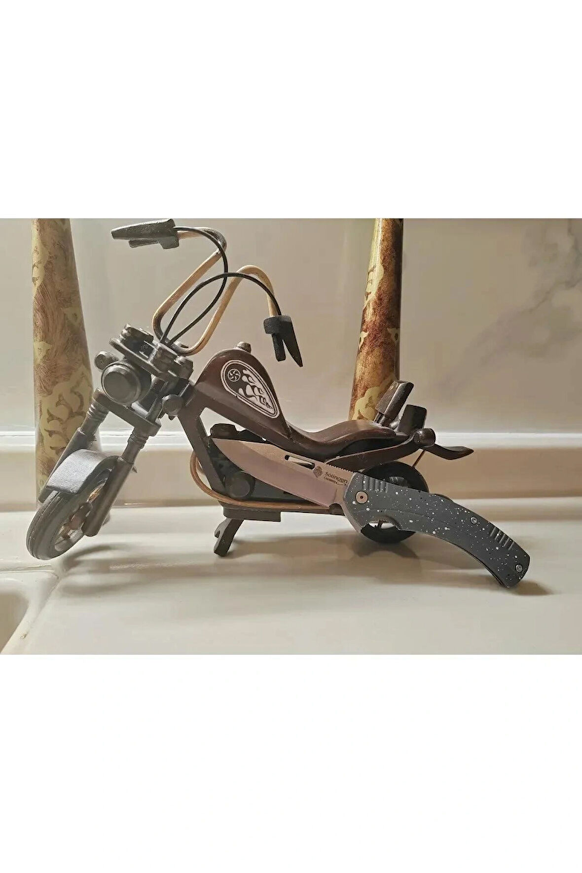 Solingen Yarı Otomatik Outdoor Kamp Çakısı