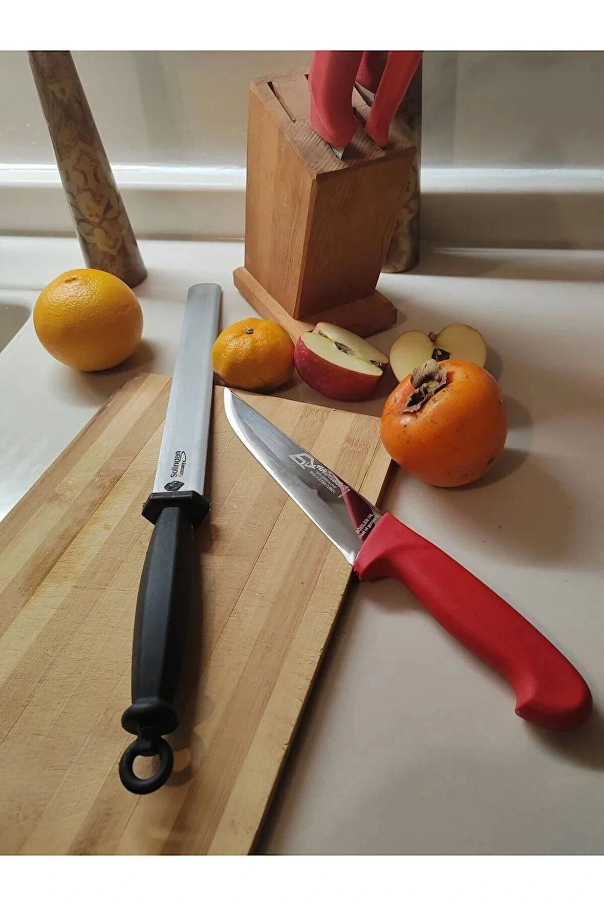 Solingen Siyah Yassı Masat