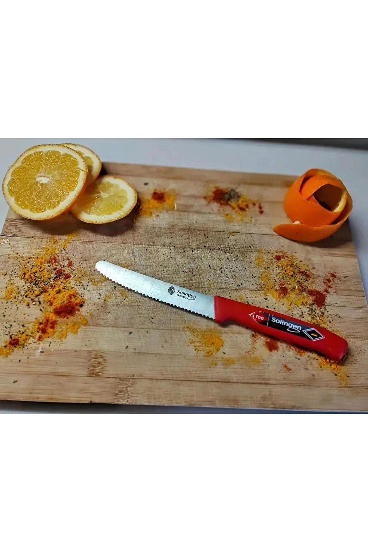 Solingen Kırmızı Steak Bıçağı