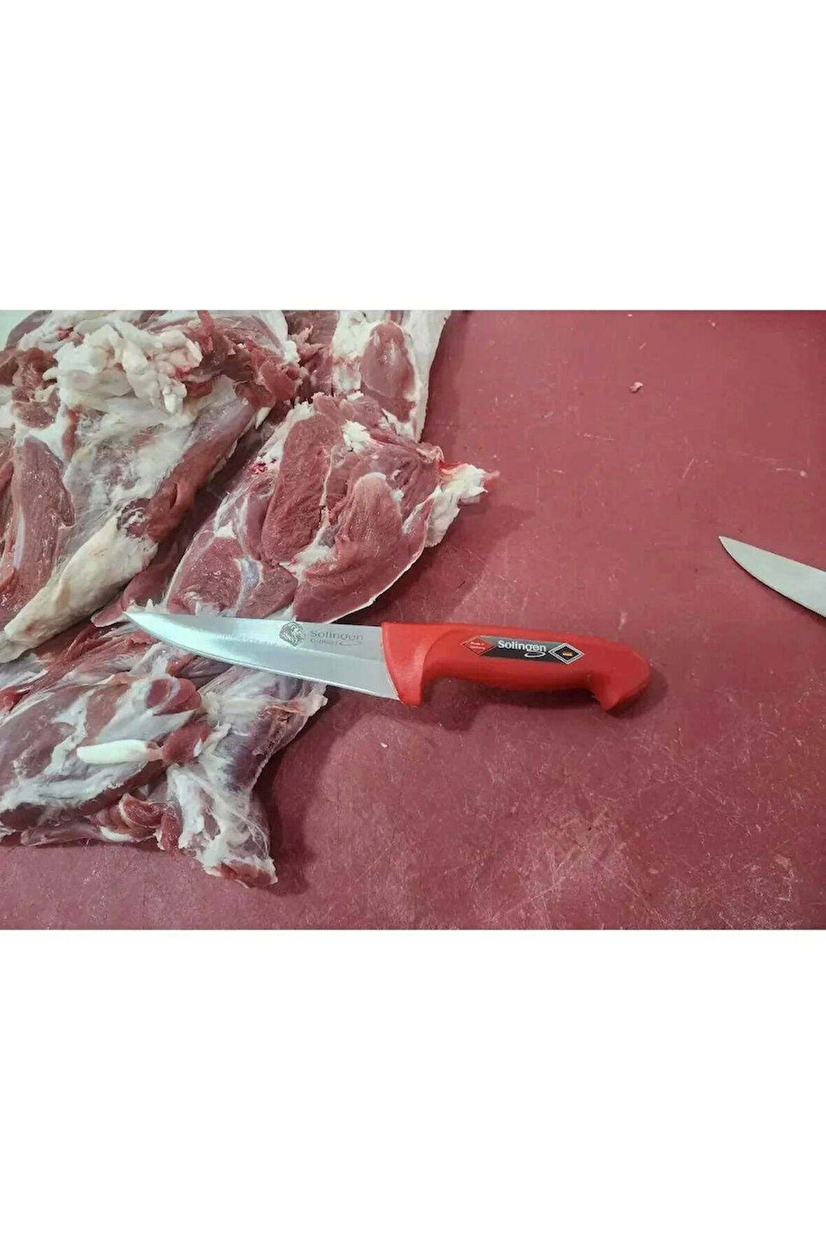 Solingen Kırmızı No:1 Kasap(ET) Bıçağı