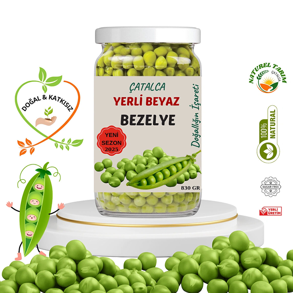 NATUREL YERLİ BEZELYE