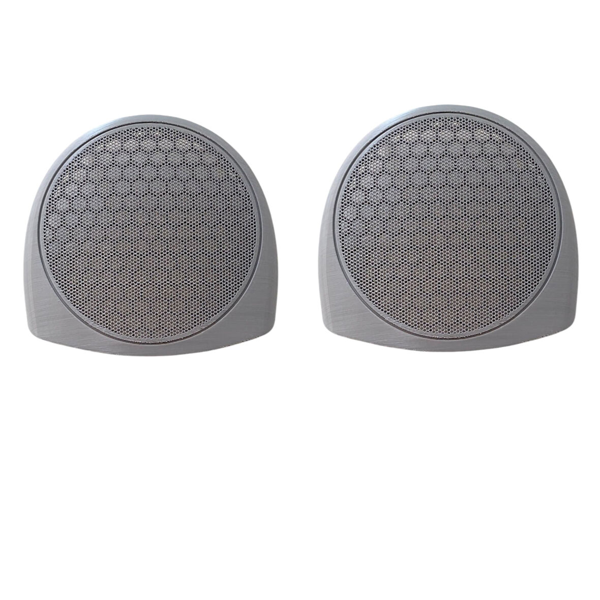 Gri Renk Renault 2001 Megane 1 Twingo Scenic Uyumlu 2 Adet Ön Kapı Hoparlör Kapağı ÇİFT Sağ Sol 2li Set