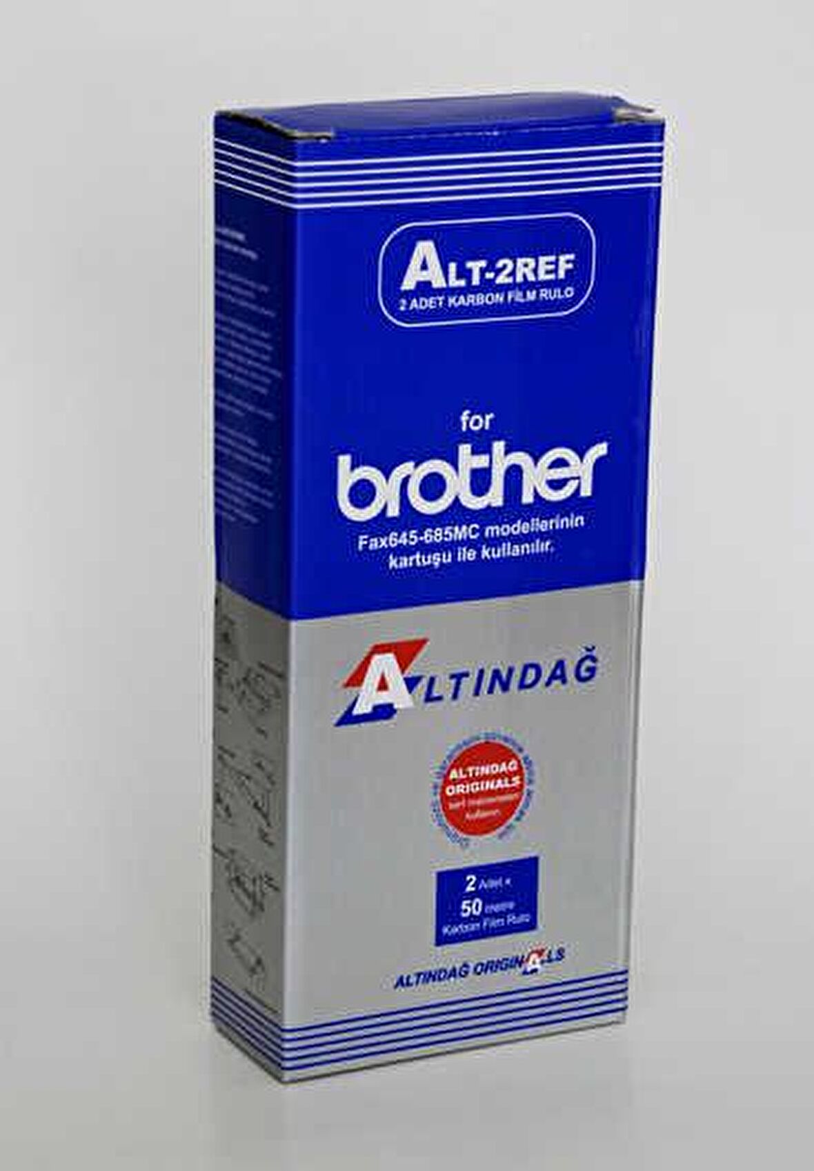 Altındağ ALT-2REF Brother 645-685MC Modelleri ile Uyumlu 2'li Karbon Film Rulo