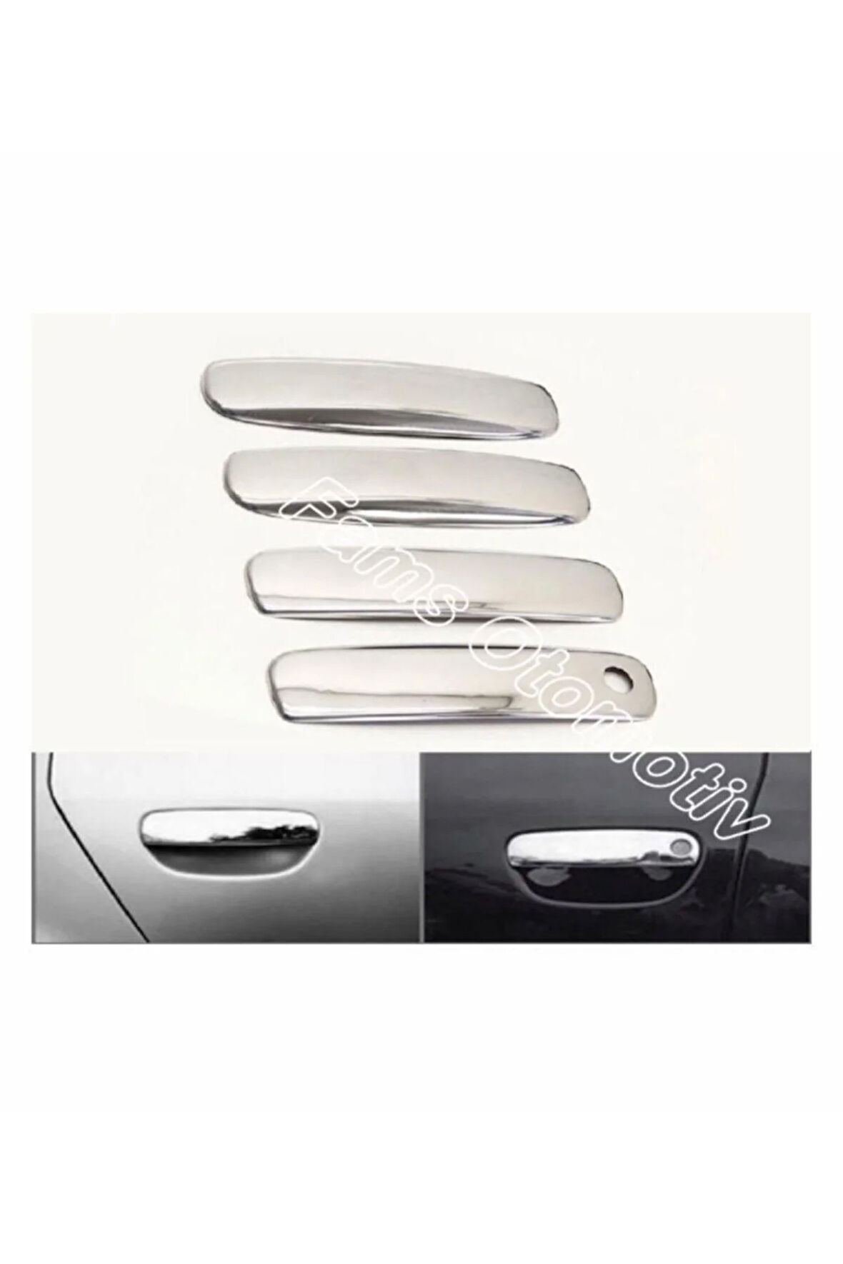 Audi A6 Krom Kapı Kolu 4 Kapı 1997-2004 Arası P. Çelik