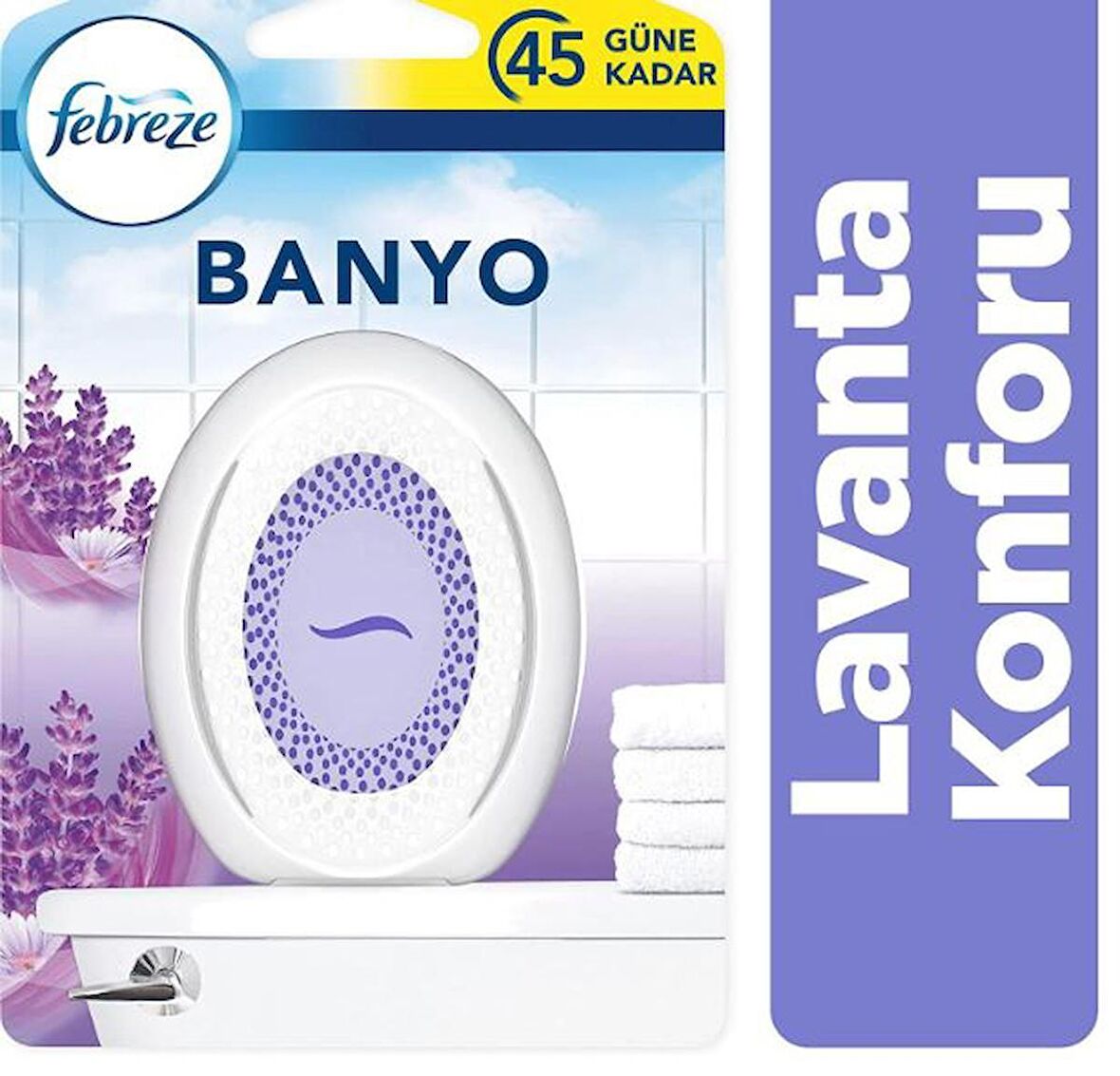 Febreze Hava Ferahlatıcı Banyo Oda Kokusu Lavanta 7,5 ml