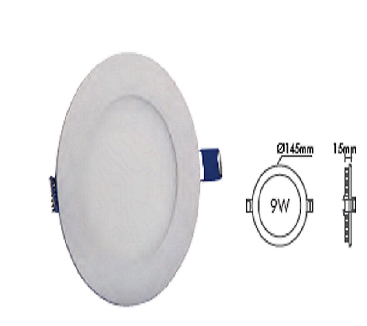 LENA 9W ILIK BEYAZ 4000K LED PANEL (60)