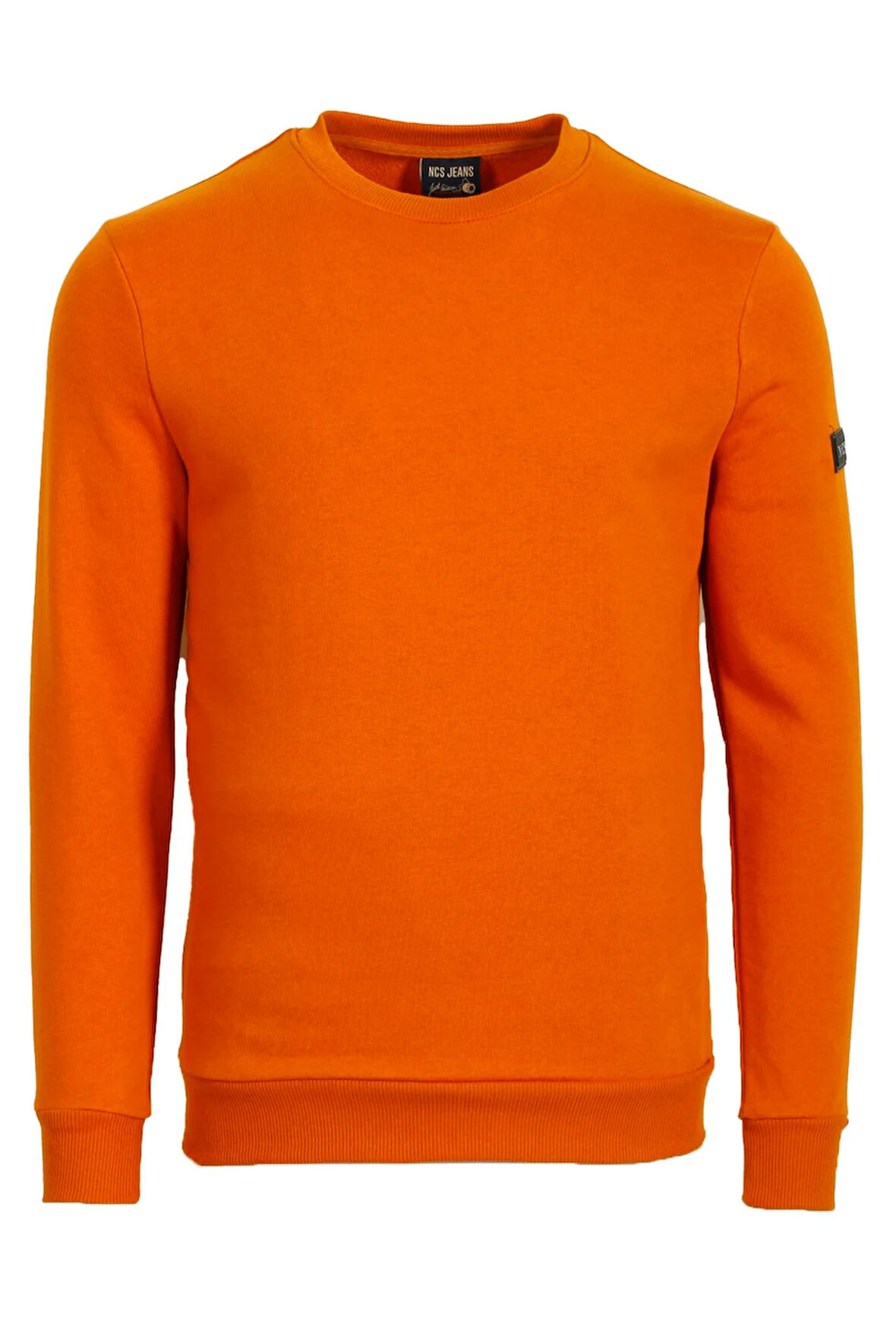 Hardal Erkek Sweatshirt Bisiklet Yaka 3 İplik Yıkamalı Slim Fit Sweatshirt NCS JEANS 1617