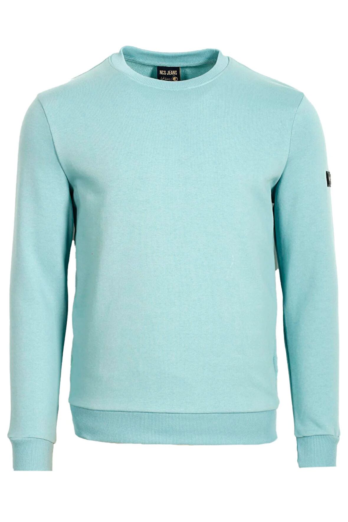 Mavi Erkek Sweatshirt Bisiklet Yaka 3 İplik Yıkamalı Slim Fit Sweatshirt NCS JEANS 1617