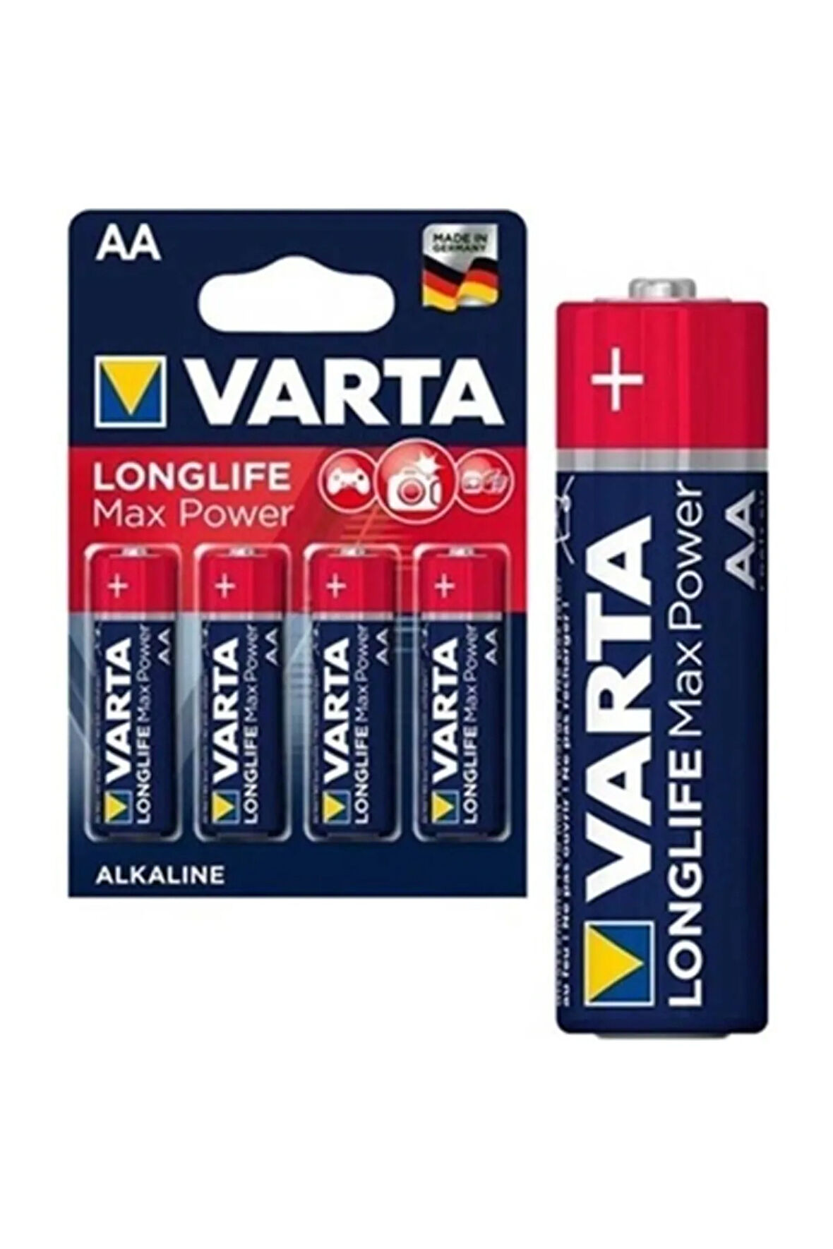 80 Adet Longlife Max Power Aa Alkalin Kalem Pil Toptan Satış