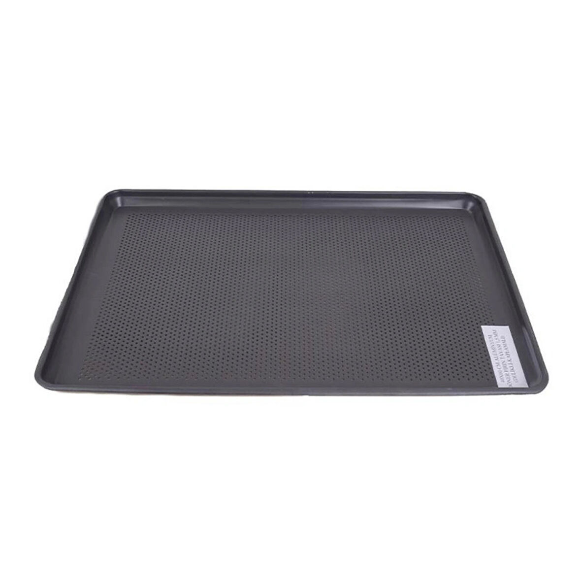 Almetal AL-DFT.P.K.40.60 Teflon Kaplamalı Alüminyum Delikli Kaplamalı Döner Fırın Tavası 1,5 mm 40x60 cm