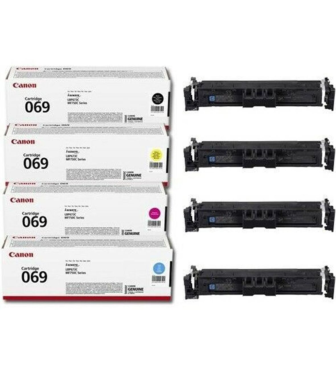 Canon CRG-069 Orjinal 4 Renk Toner Seti