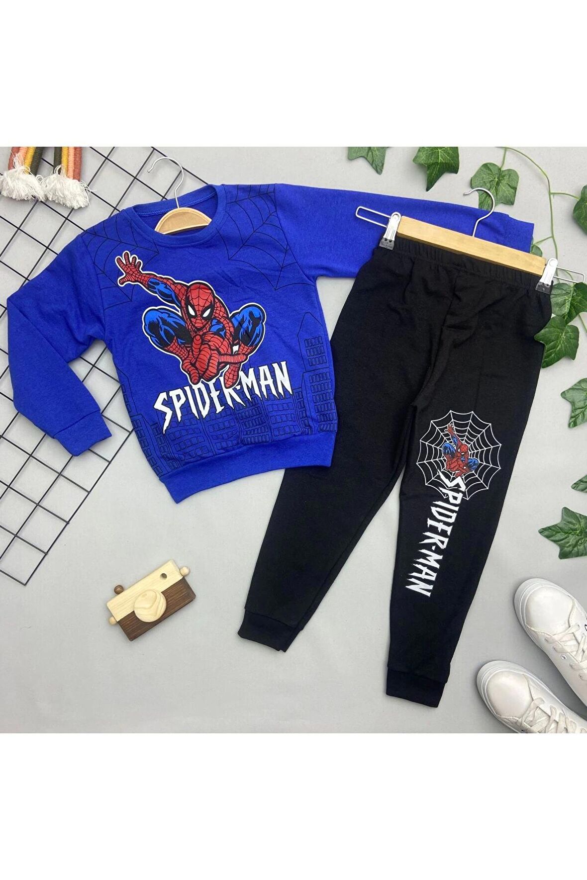Spiderman Baskılı Erkek Çocuk Takım