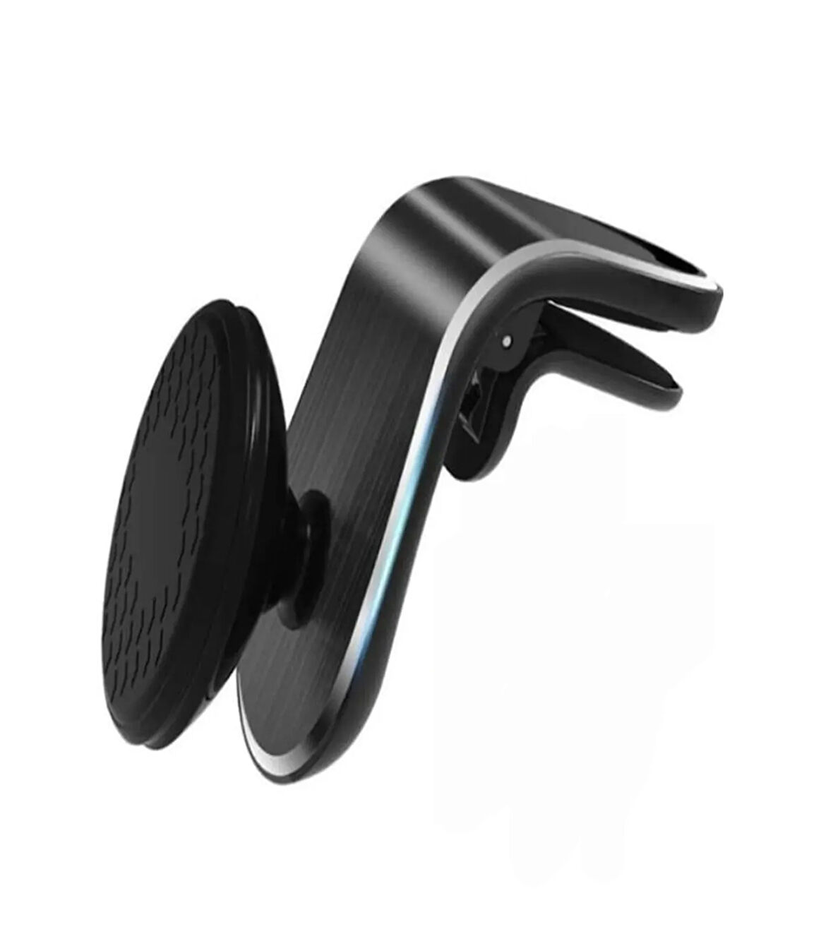 Mandallı Araç Araba Havalandırma Uyumlu Telefon Tutacağı Mıknatıslı Telefon Tutacağı 360° Ayarlanır