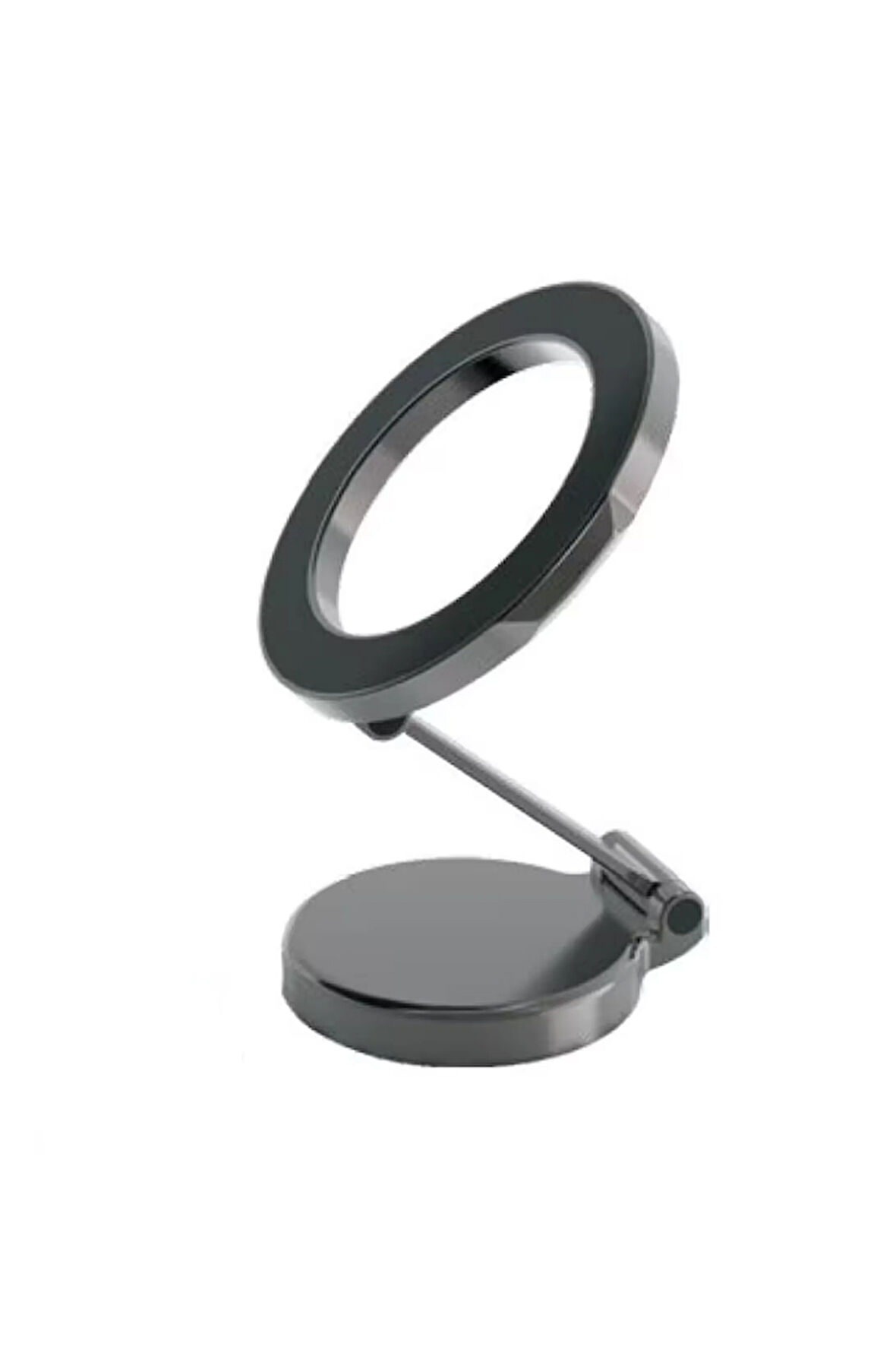Universal Araç İçi Telefon Tutucu - Mıknatıslı ve 360° Dönebilen Çok Fonksiyonlu (Siyah)