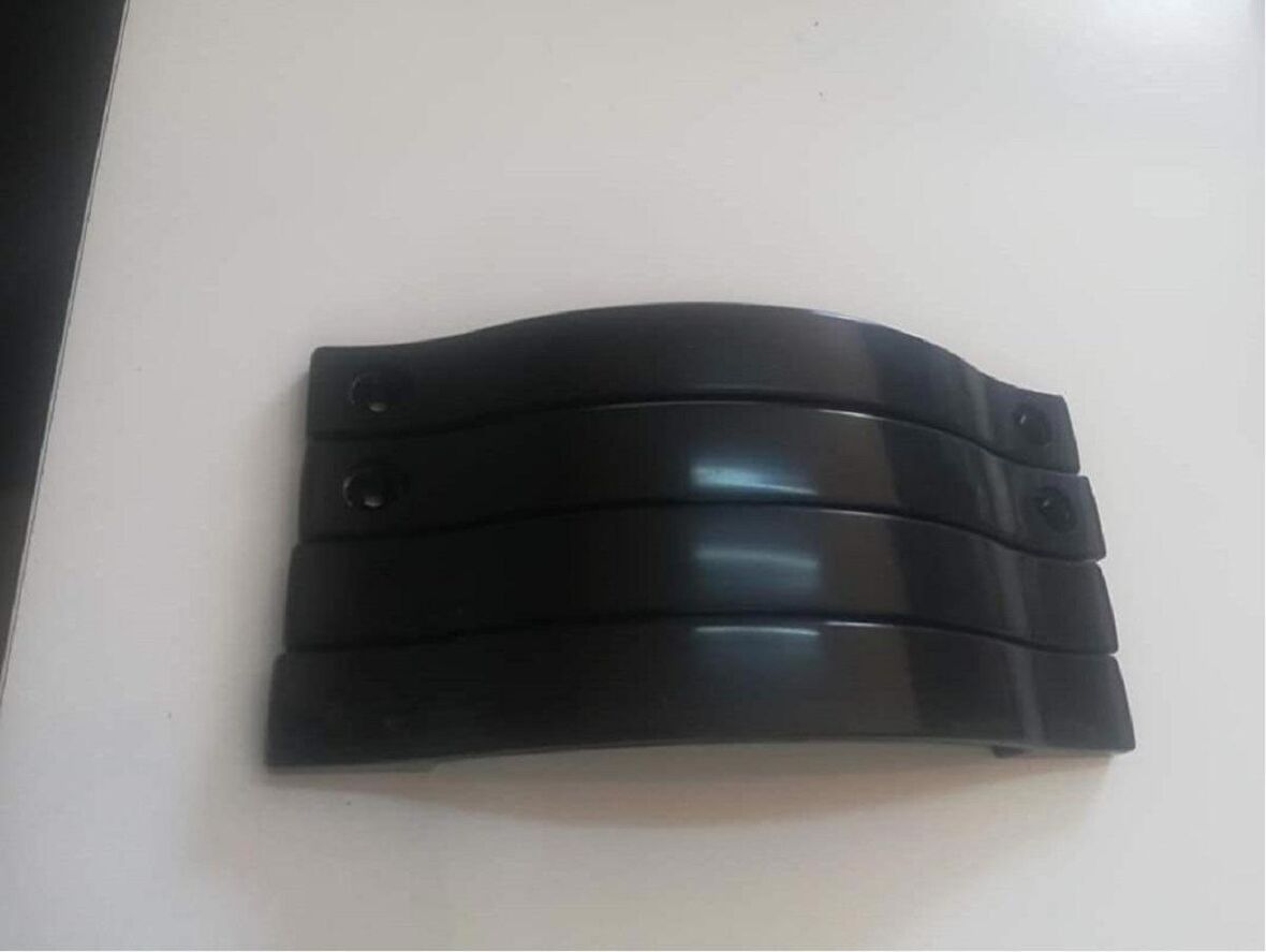 madeshower Siyah Duşakabin Ay Kulp siyah k01