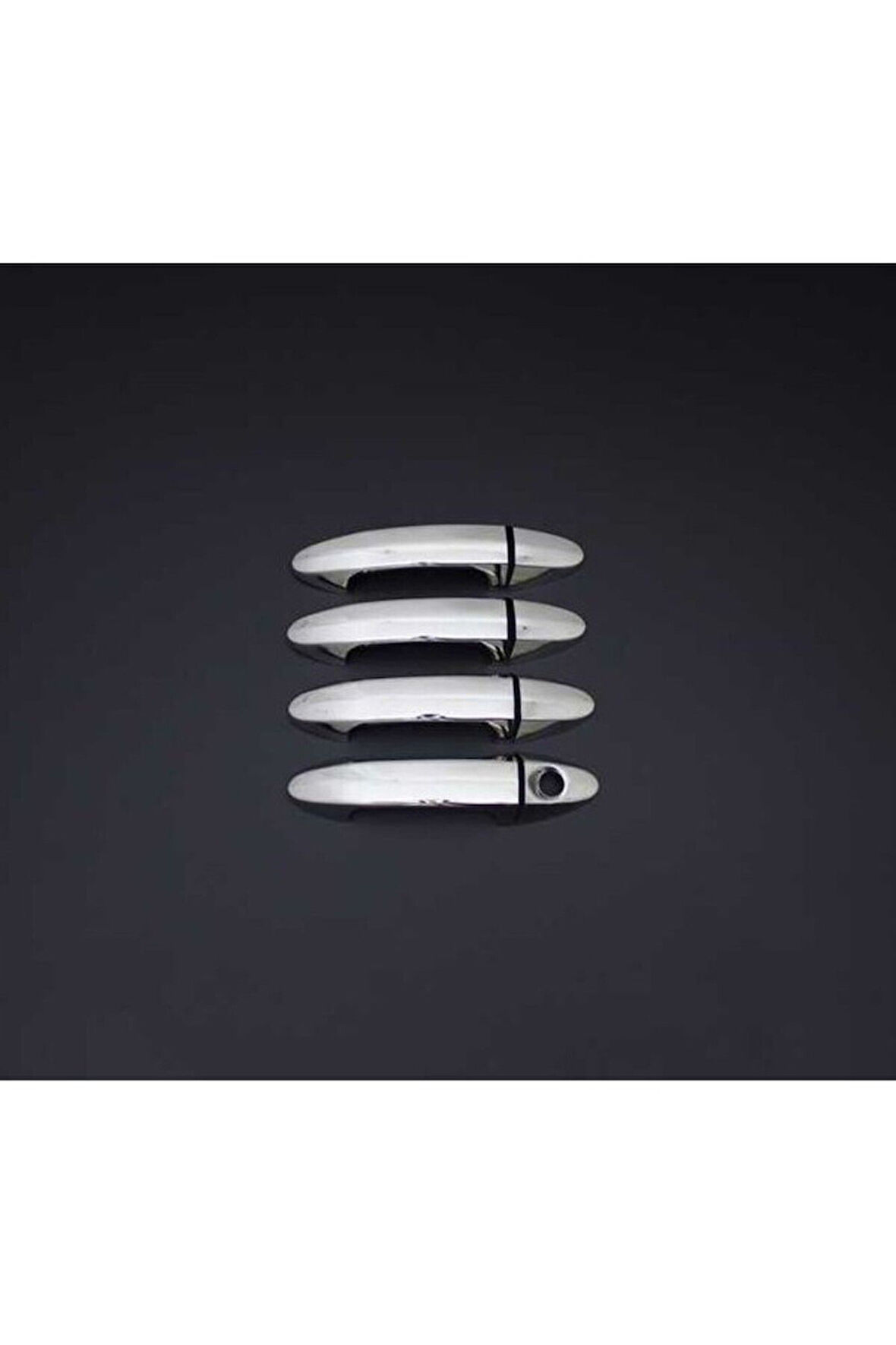 FORD COURİER 2014 VE ÜZERİ MODELLER KROM KAPI KOLU 8 PARÇA PASLANMAZ ÇELİK