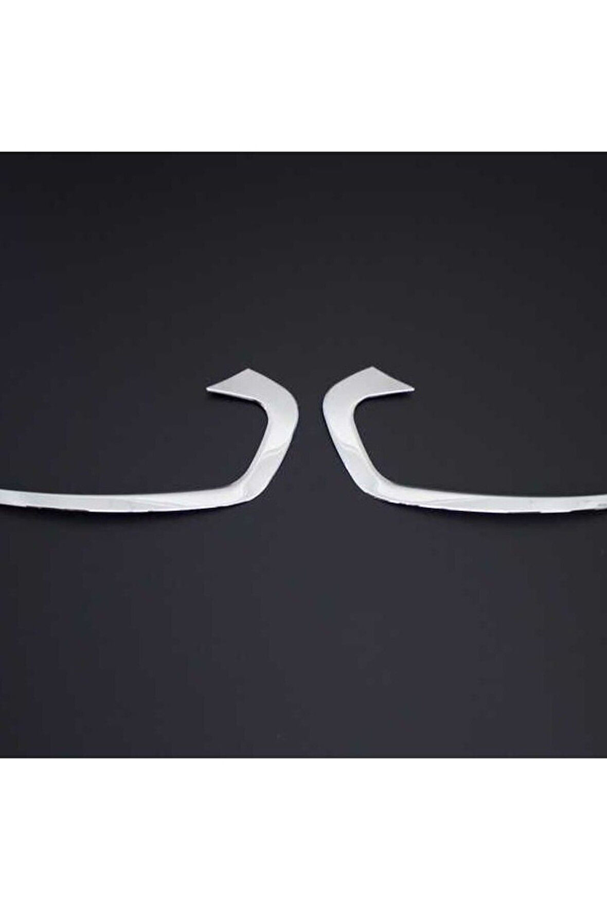 FORD COURİER 2014 VE ÜZERİ MODELLER KROM FAR KAŞI 2 PARÇA PASLANMAZ ÇELİK