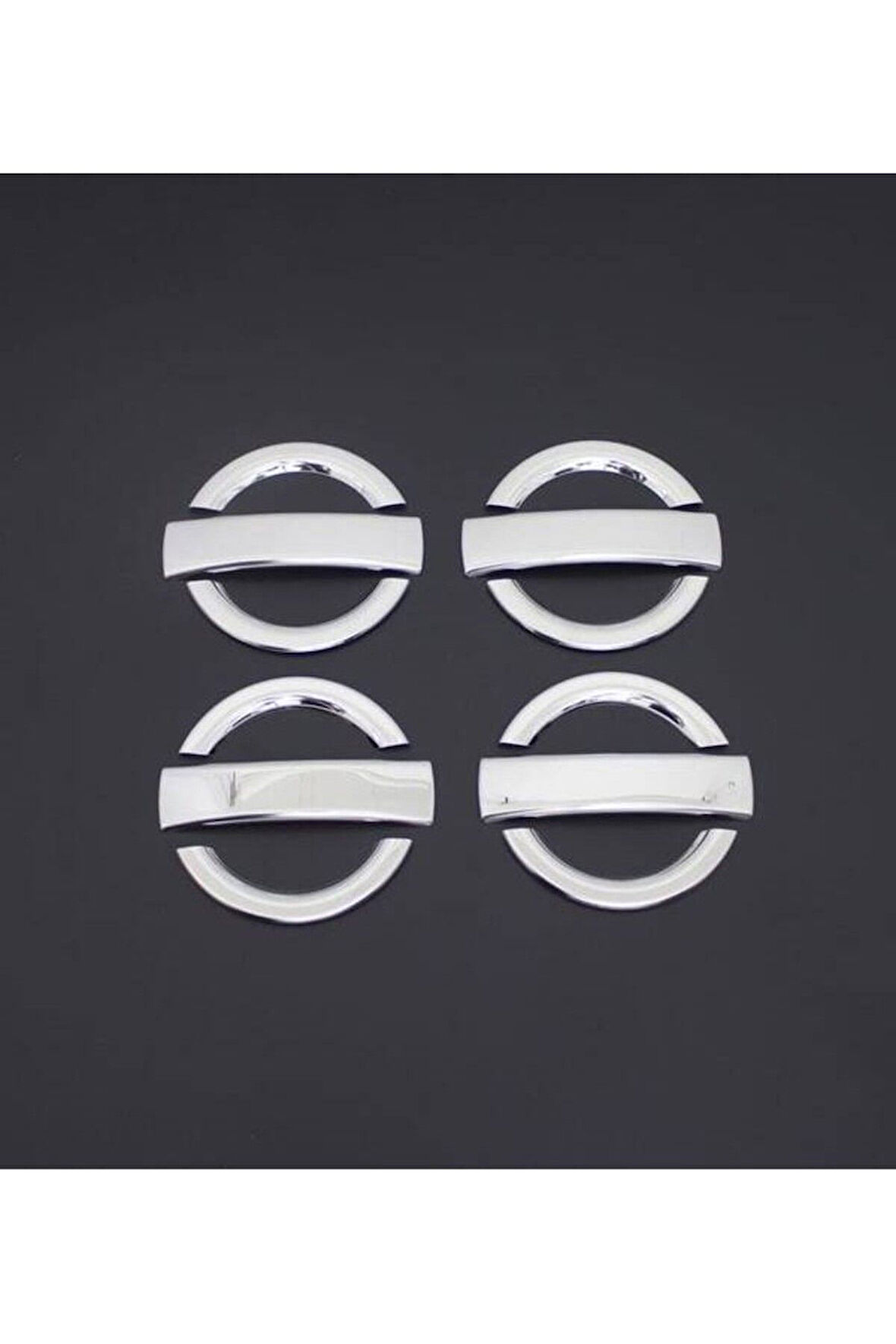 FİAT DOBLO 2000-2010 MODEL ARASI KROM KAPI KOLU 4 KAPI 12 PARÇA PASLANMAZ ÇELİK