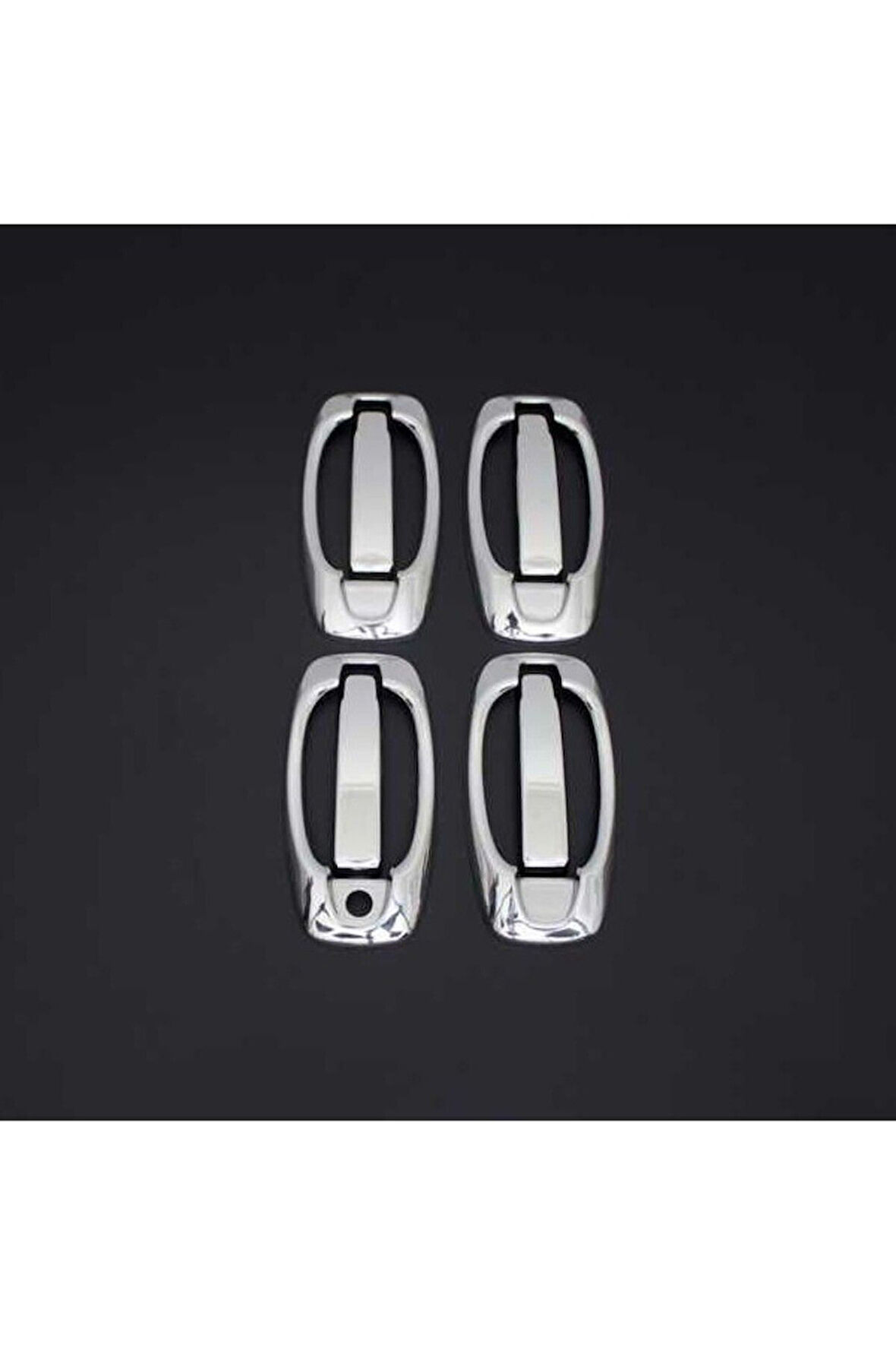 FİAT DOBLO 2010 VE ÜZERİ MODELLER KROM KAPI KOLU 4 KAPI 8 PARÇA PASLANMAZ ÇELİK