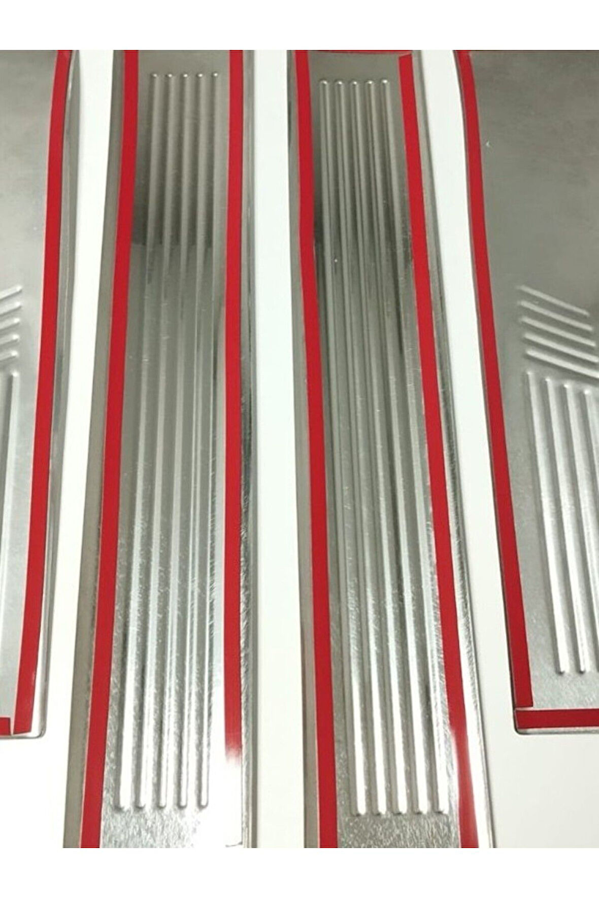 PEUGEOT TEPEE 2008 VE ÜZERİ MODELLER KROM İÇ KAPI EŞİĞİ 4 PARÇA PASLANMAZ ÇELİK