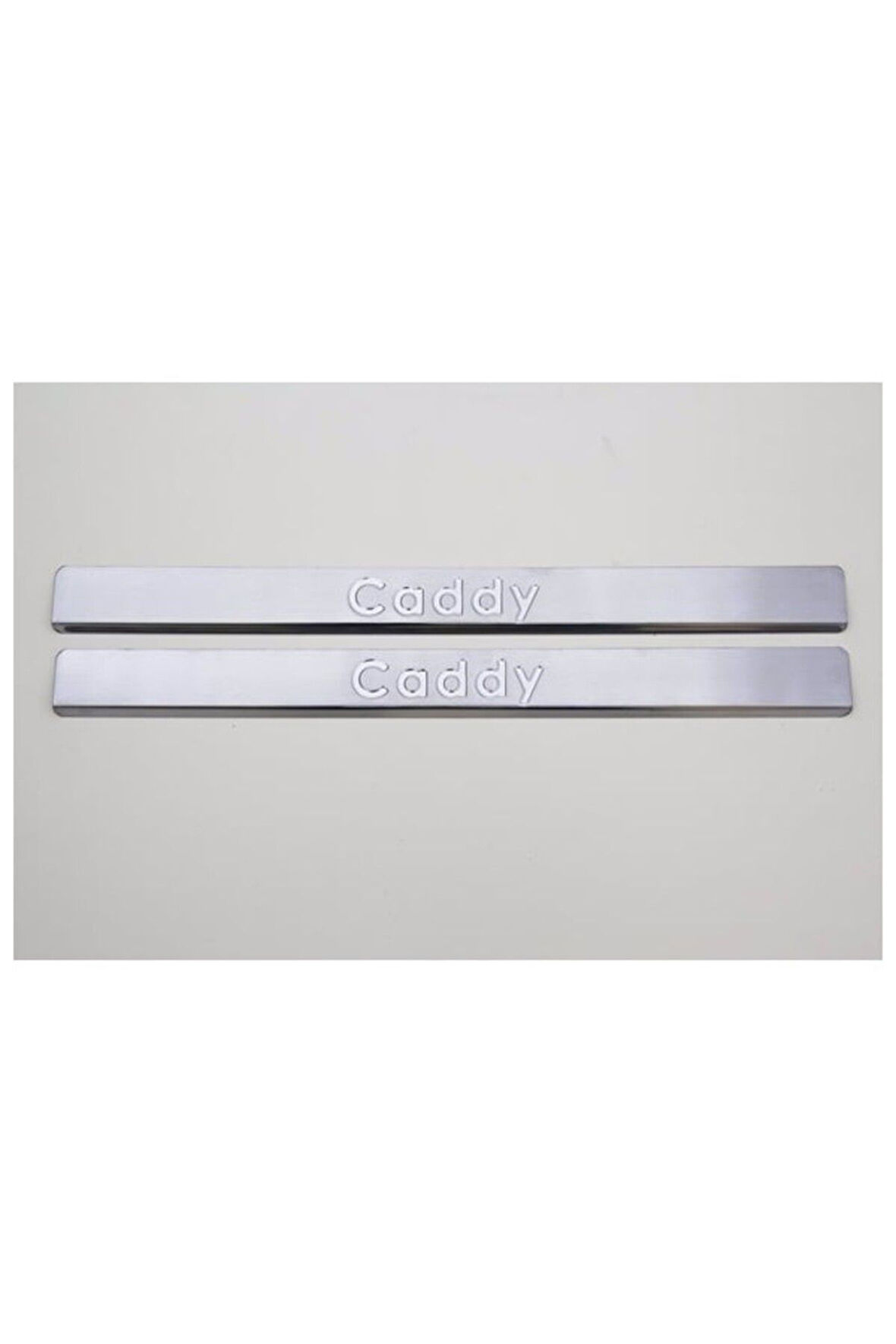 VW CADDY 2003-2014 MODEL ARASI KROM KAPI EŞİĞİ 2 PARÇA PASLANMAZ ÇELİK