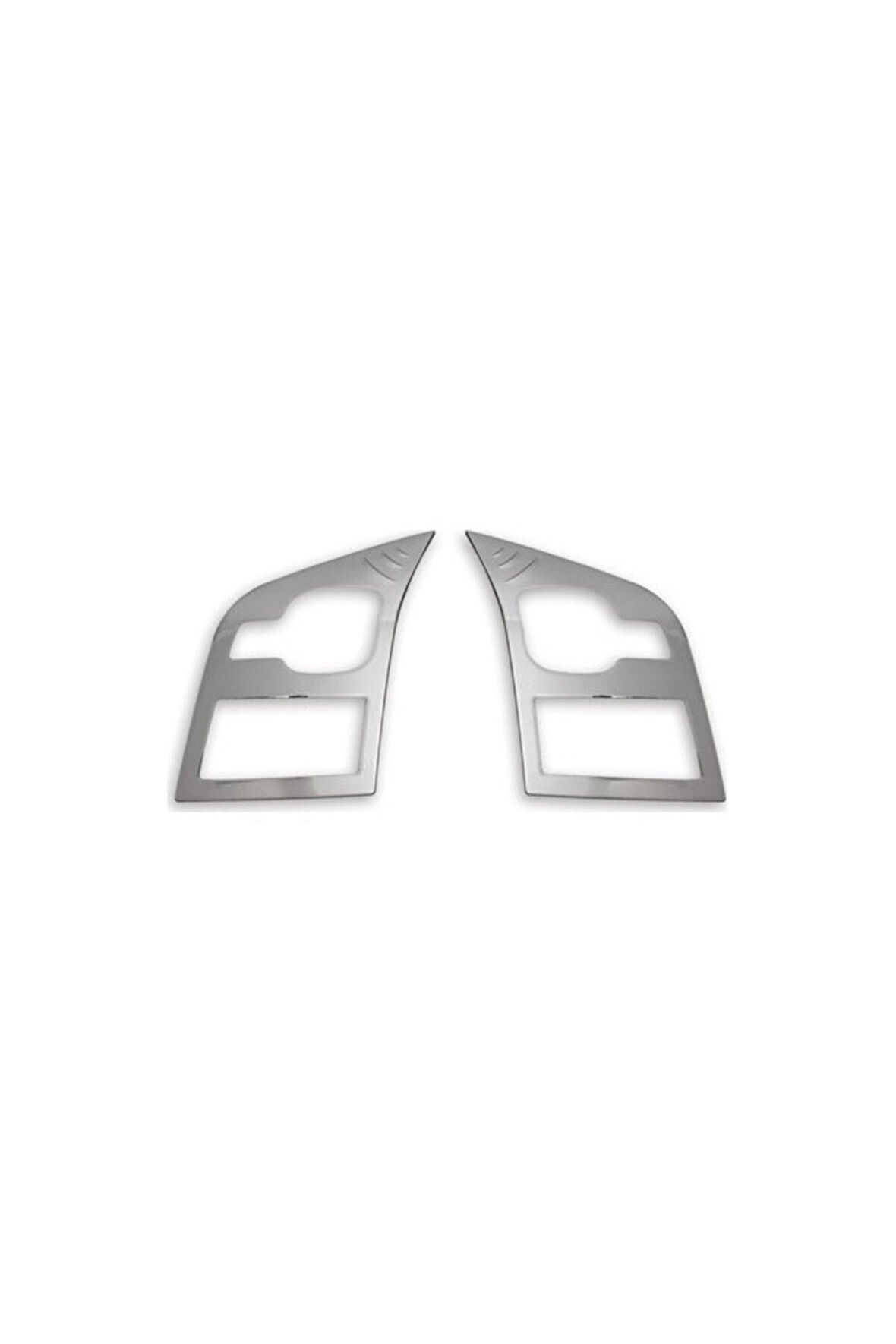 FORD TRANSİT 2007-2013 MODEL ARASI KROM FAR ÇERÇEVESİ 2 PARÇA PASLANMAZ ÇELİK