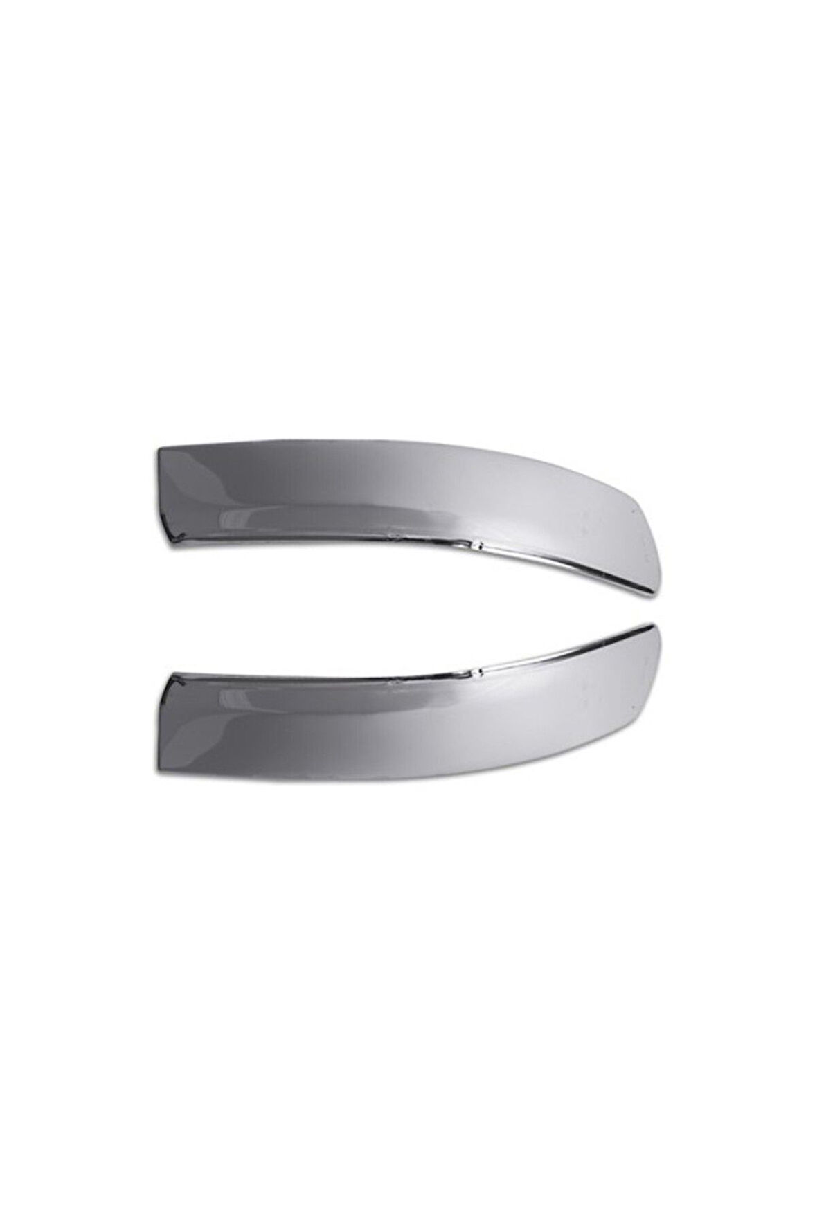 VW TRANSPORTER T-5 2003-2010 MODEL ARASI KROM ÖN TAMPON KAŞI 2 PARÇA GENİŞ PASLANMAZ ÇELİK