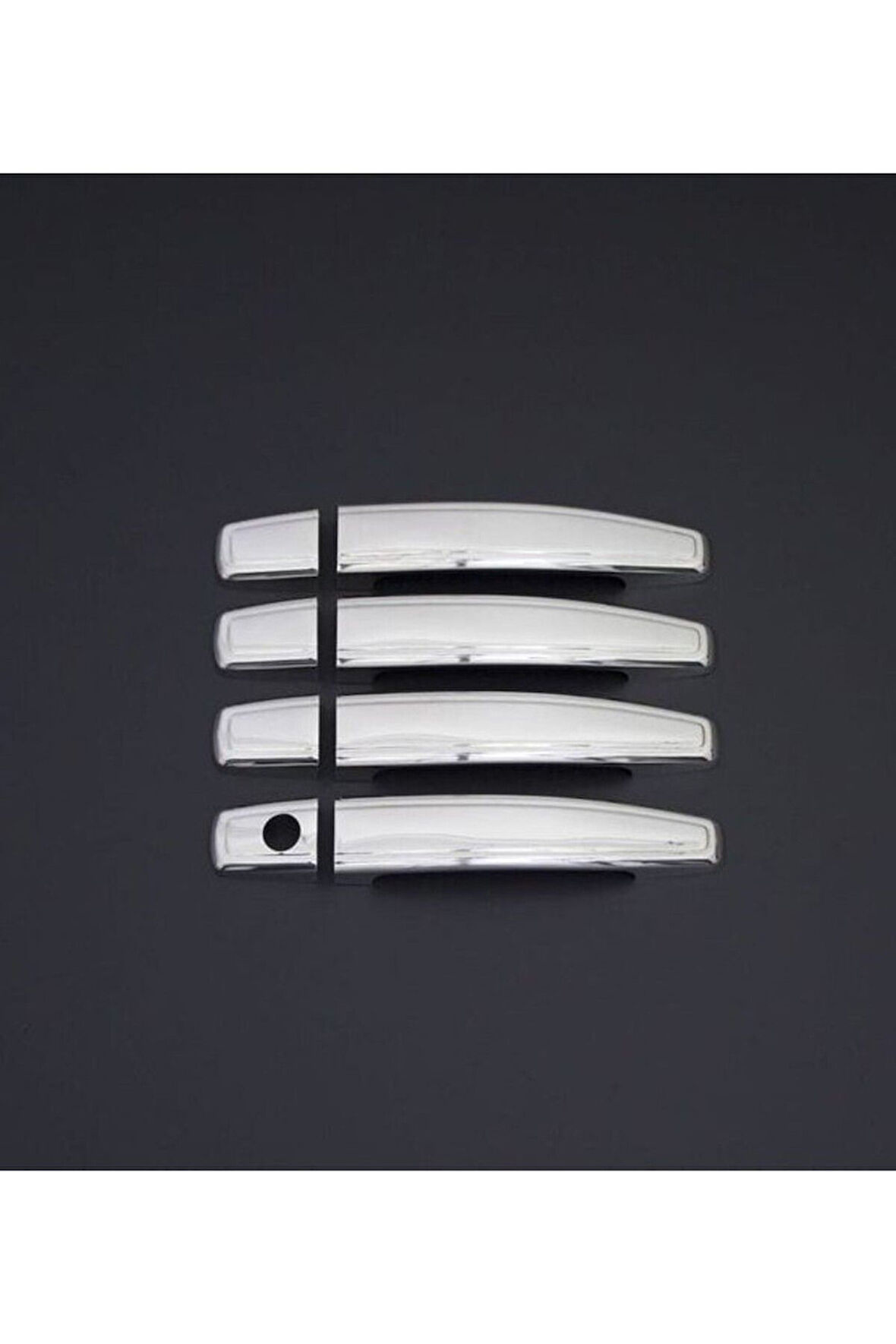 OPEL CORSA -D KASA 2007-2014 MODEL ARASI KROM KAPI KOLU 4 KAPI 8 PARÇA PASLANMAZ ÇELİK