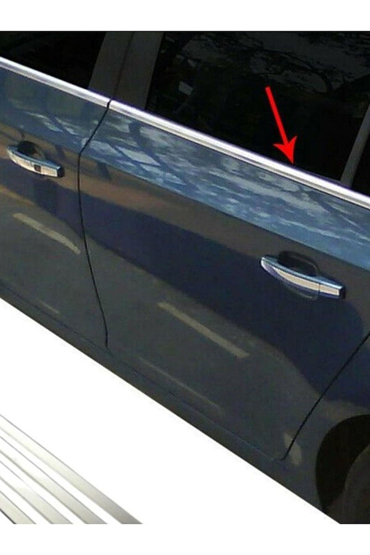 CHEVROLET CRUZE SEDAN 2009-2015 MODEL ARASI 6 PARÇA KROM CAM ÇITASI PASLANMAZ ÇELİK