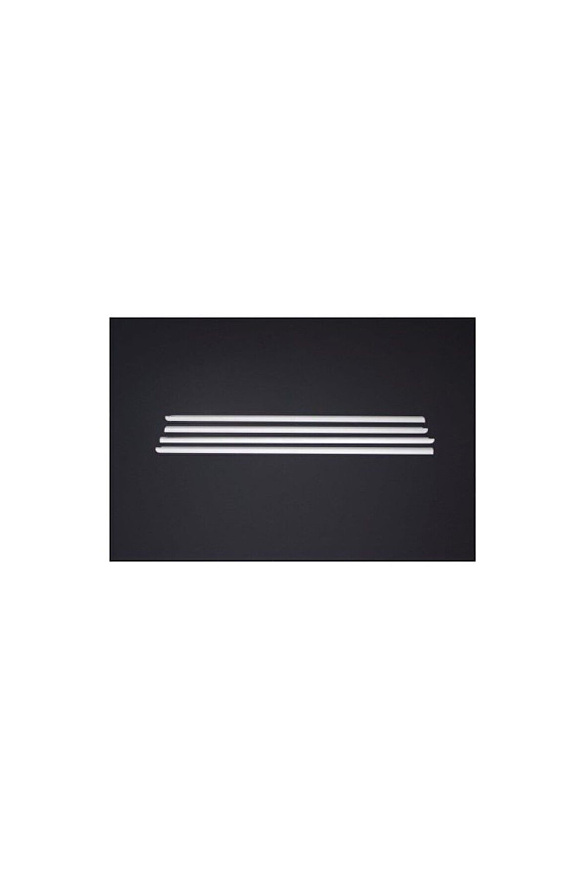 PEUGEOT 307 2001-2008 MODELLER ARASI KROM CAM ÇITASI 4 PARÇA PASLANMAZ ÇELİK