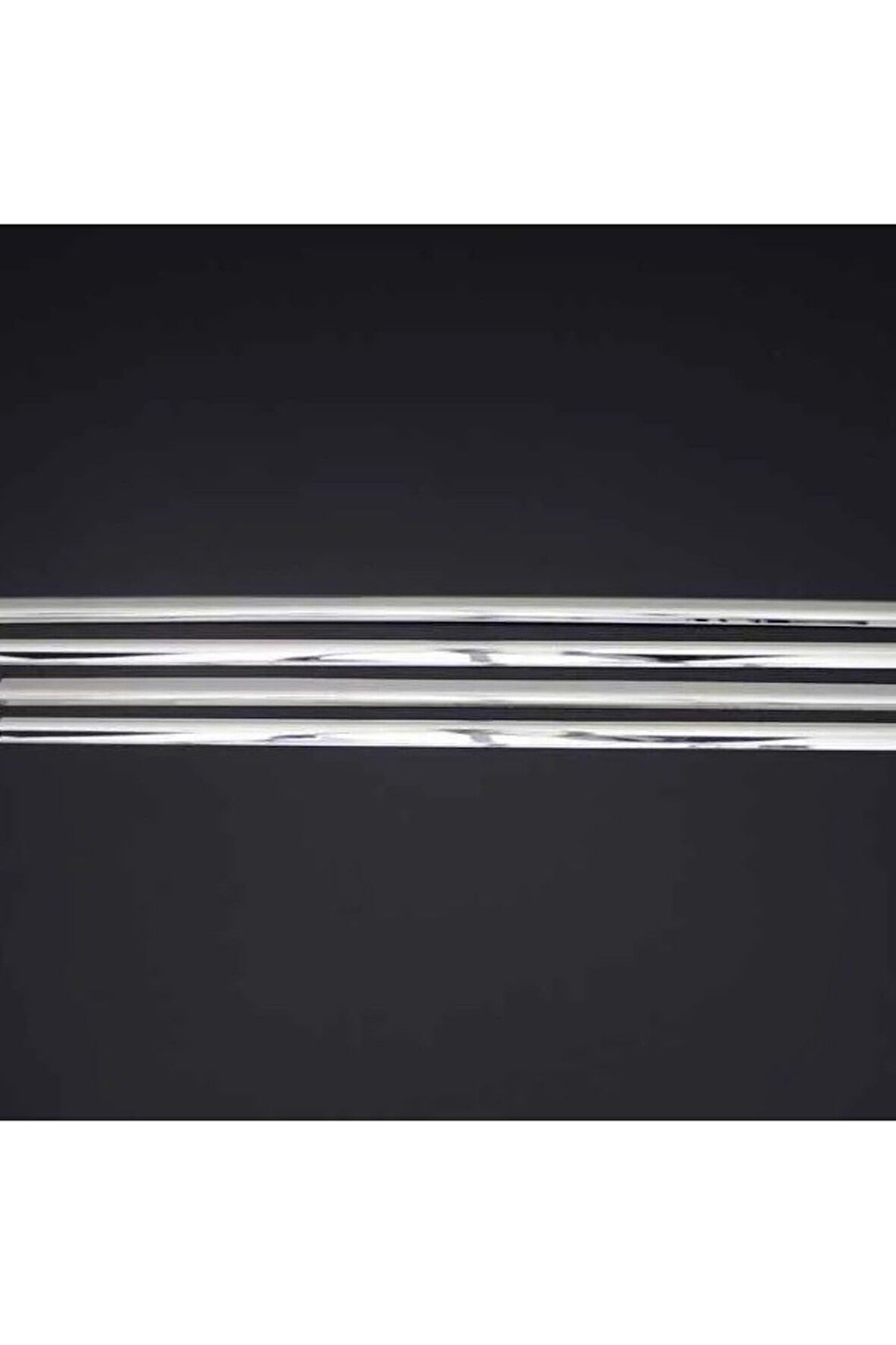 RENAULT SYMBOL 2009-2012 MODELLER ARASI KROM CAM ÇITASI 4 PARÇA PASLANMAZ ÇELİK