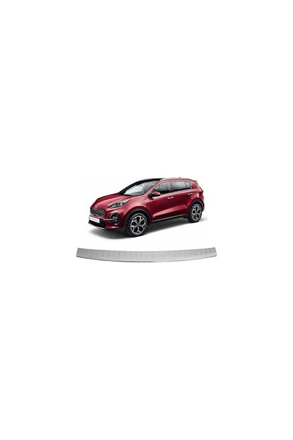 KİA SPORTAGE 2005-2010 MODELLER ARASI KROM KAPI EŞİĞİ 4 PARÇA PASLANMAZ ÇELİK